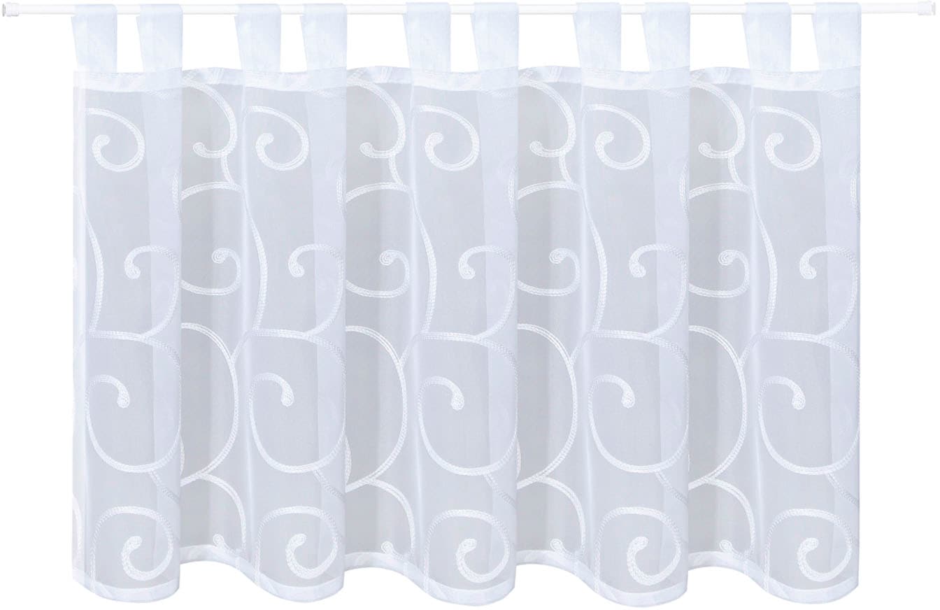 Gerster Gardine "Quinta" Schlaufen 1 Stk. tlg. Schlaufenpanneau bestickt günstig online kaufen