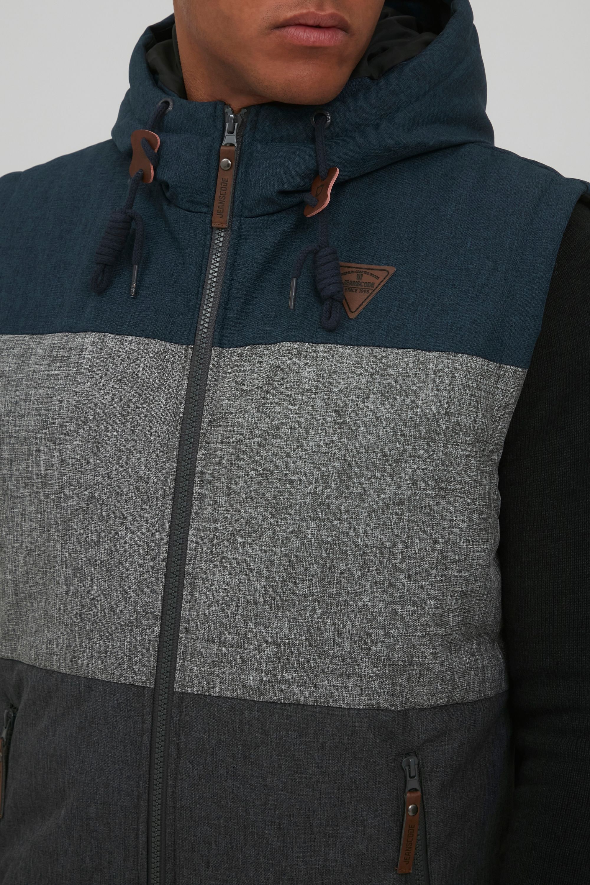 Indicode Steppweste »Weste IDLecter«