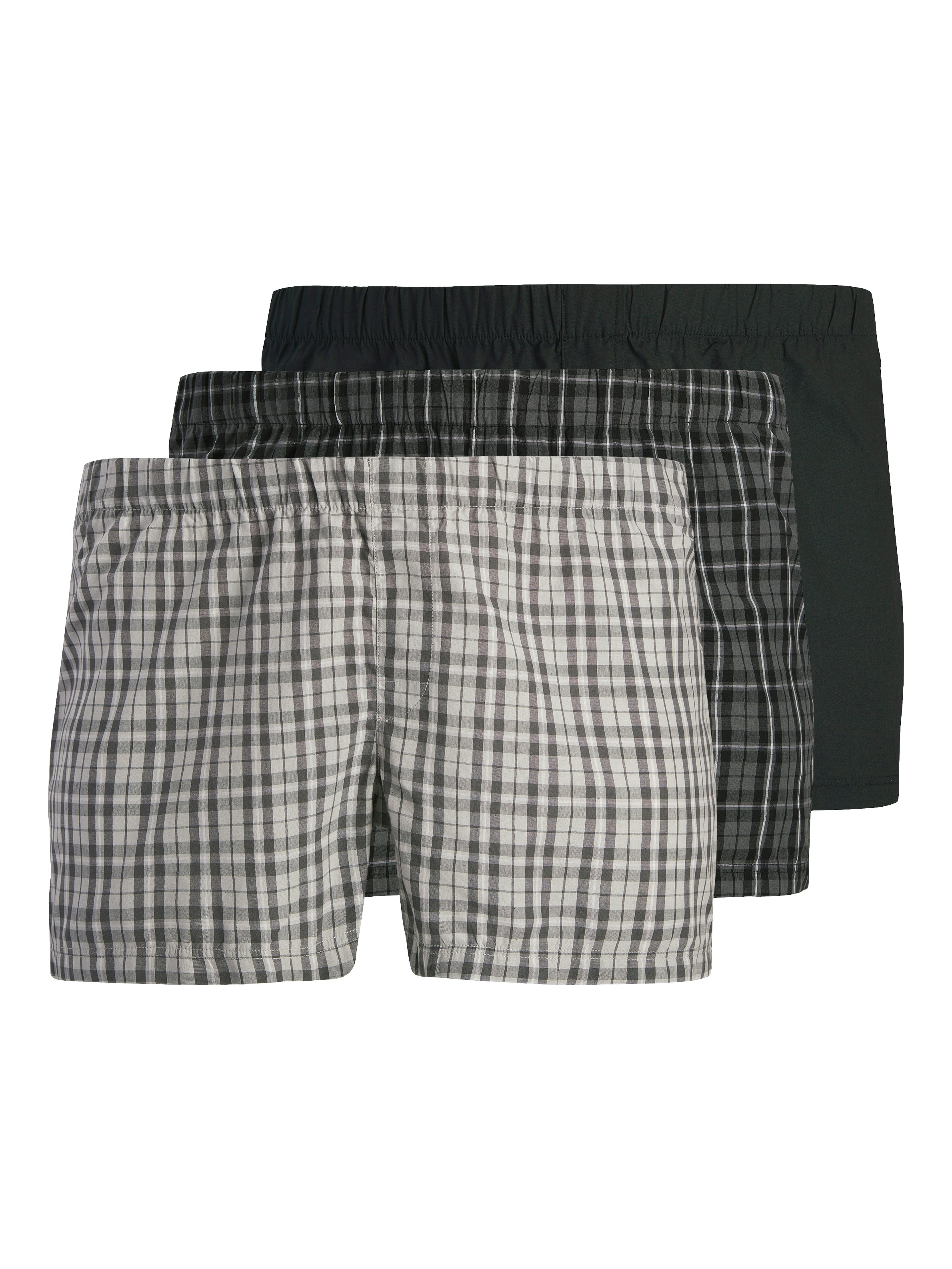 Jack & Jones PlusSize "JACMILANO WOVEN BOXERS 3 PACK PLS SN" günstig online kaufen