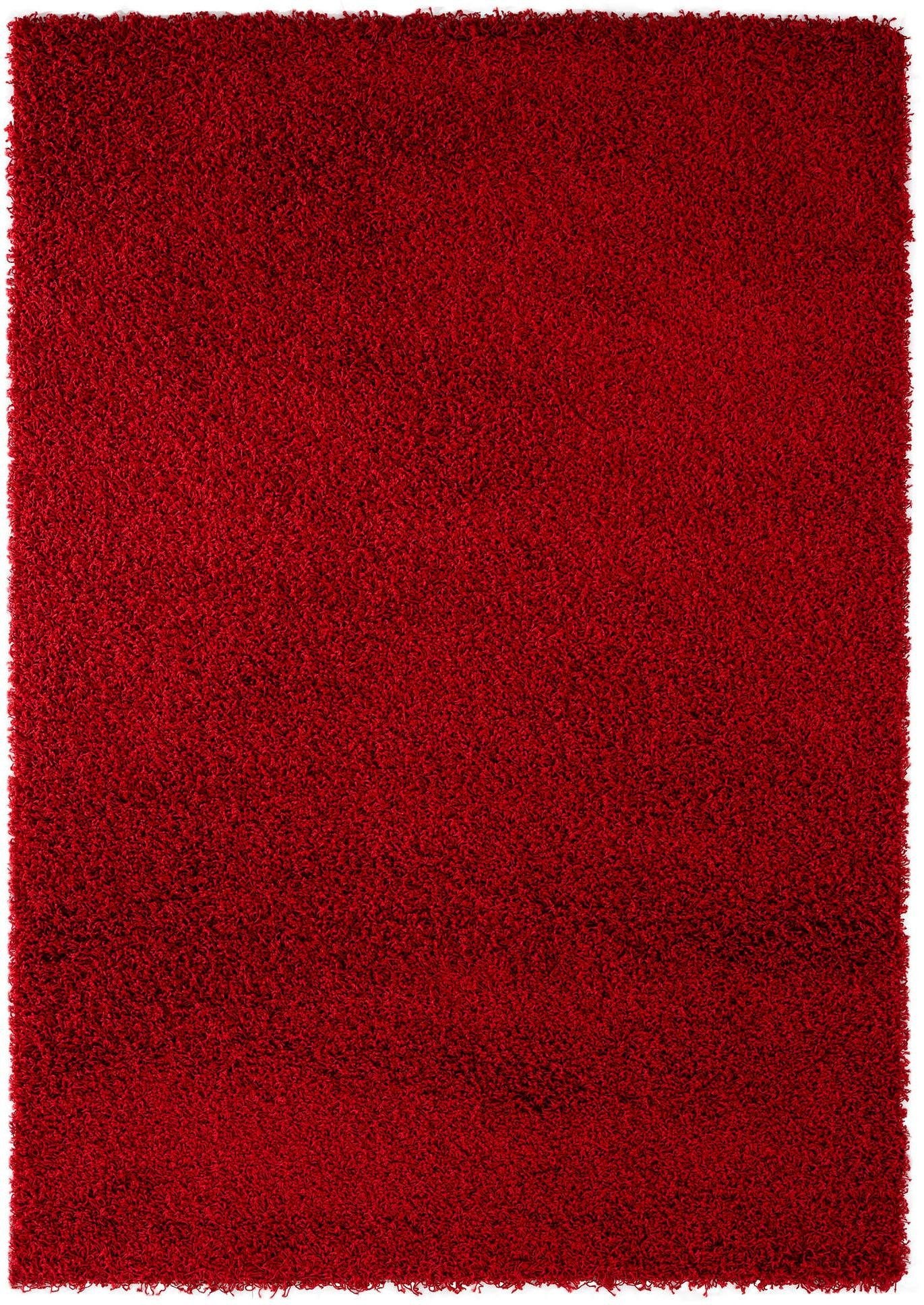 Sanat Loca Shaggy Carpet Red 200x290cm 2