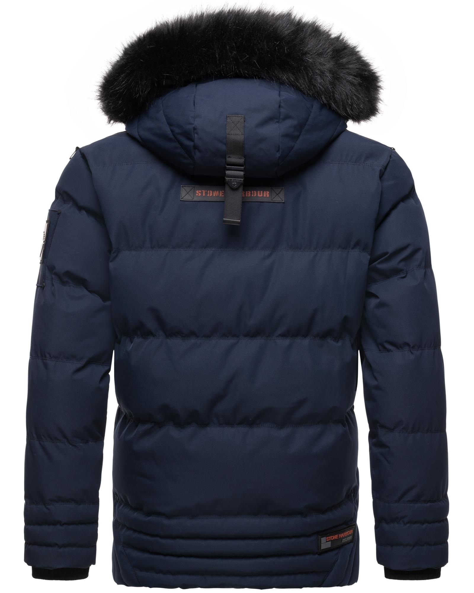 Thumbnail - Stone Harbour Steppjacke "Romaan", mit Kapuze, gesteppte Winterjacke mit Kapuze