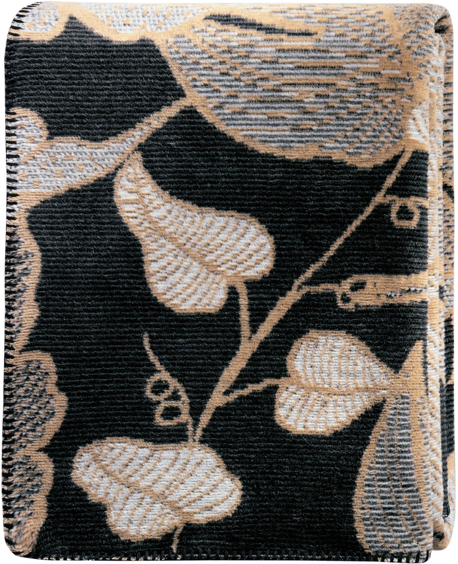 Biederlack Wohndecke "Leavy Luxe mit geketteltem Zierstich" Made in Germany günstig online kaufen