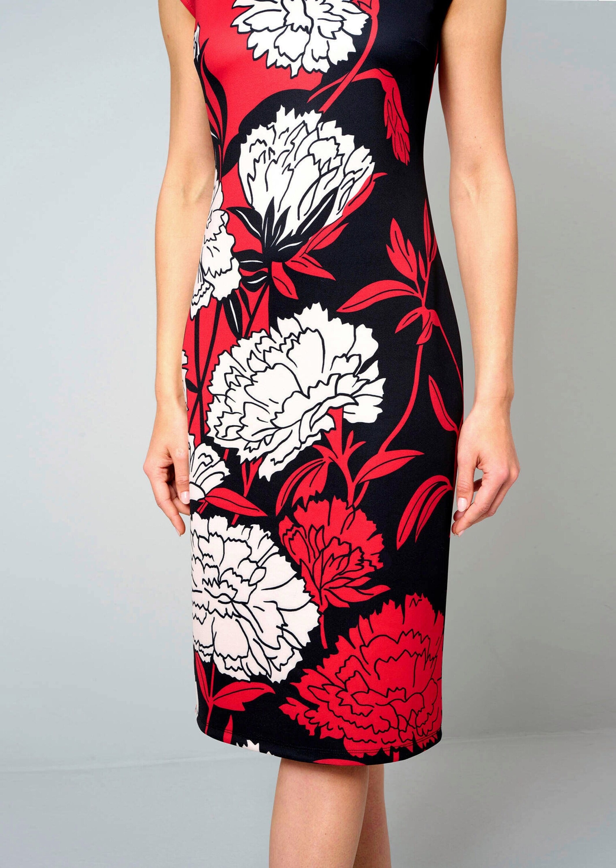 Alba Moda Jerseykleid »Jerseykleid Jerseykleid aus angenehmer Scubaware«