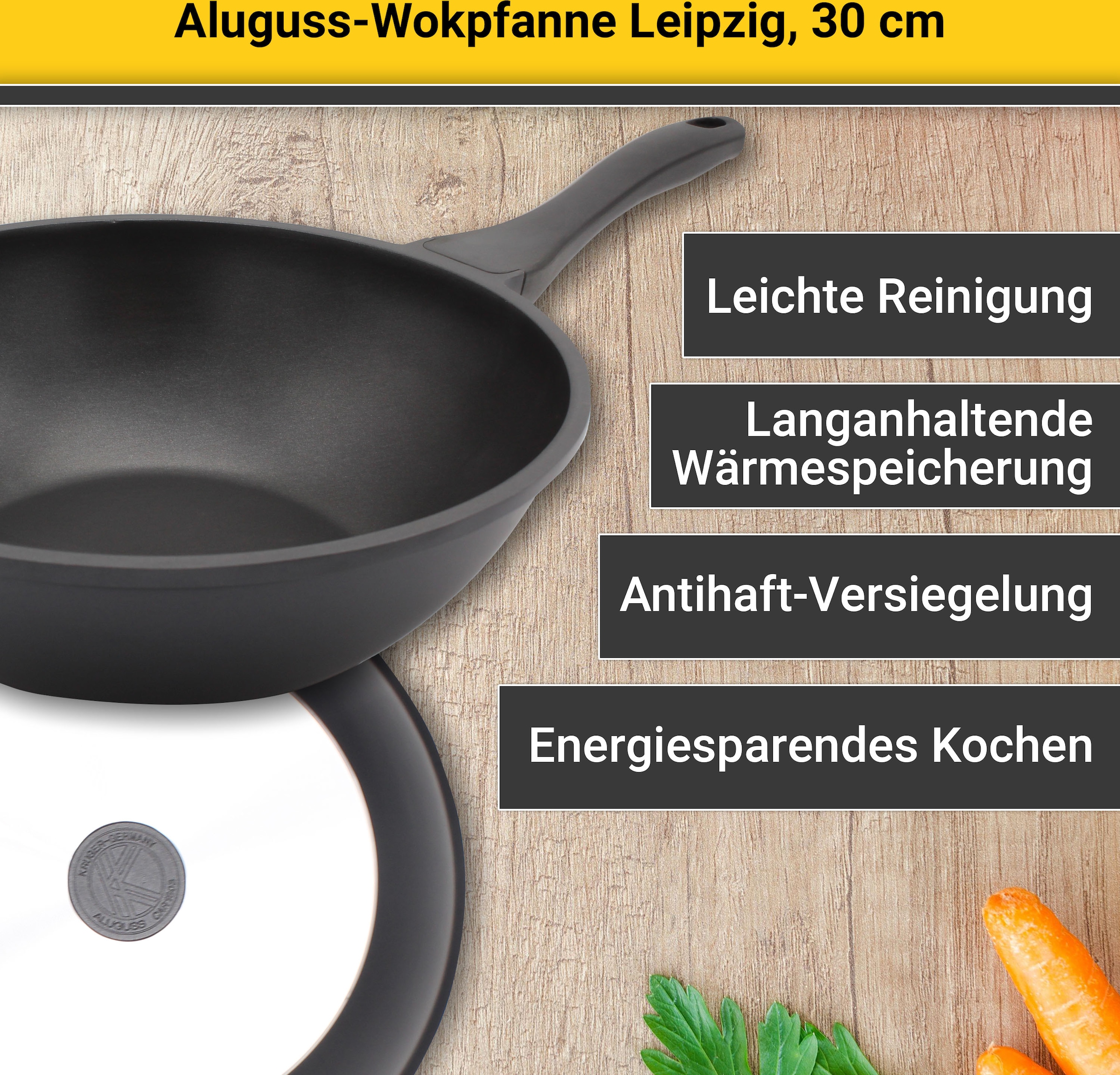 Antihaftbeschichtung mit BAUR Wok (1-tlg.) kaufen online | Krüger