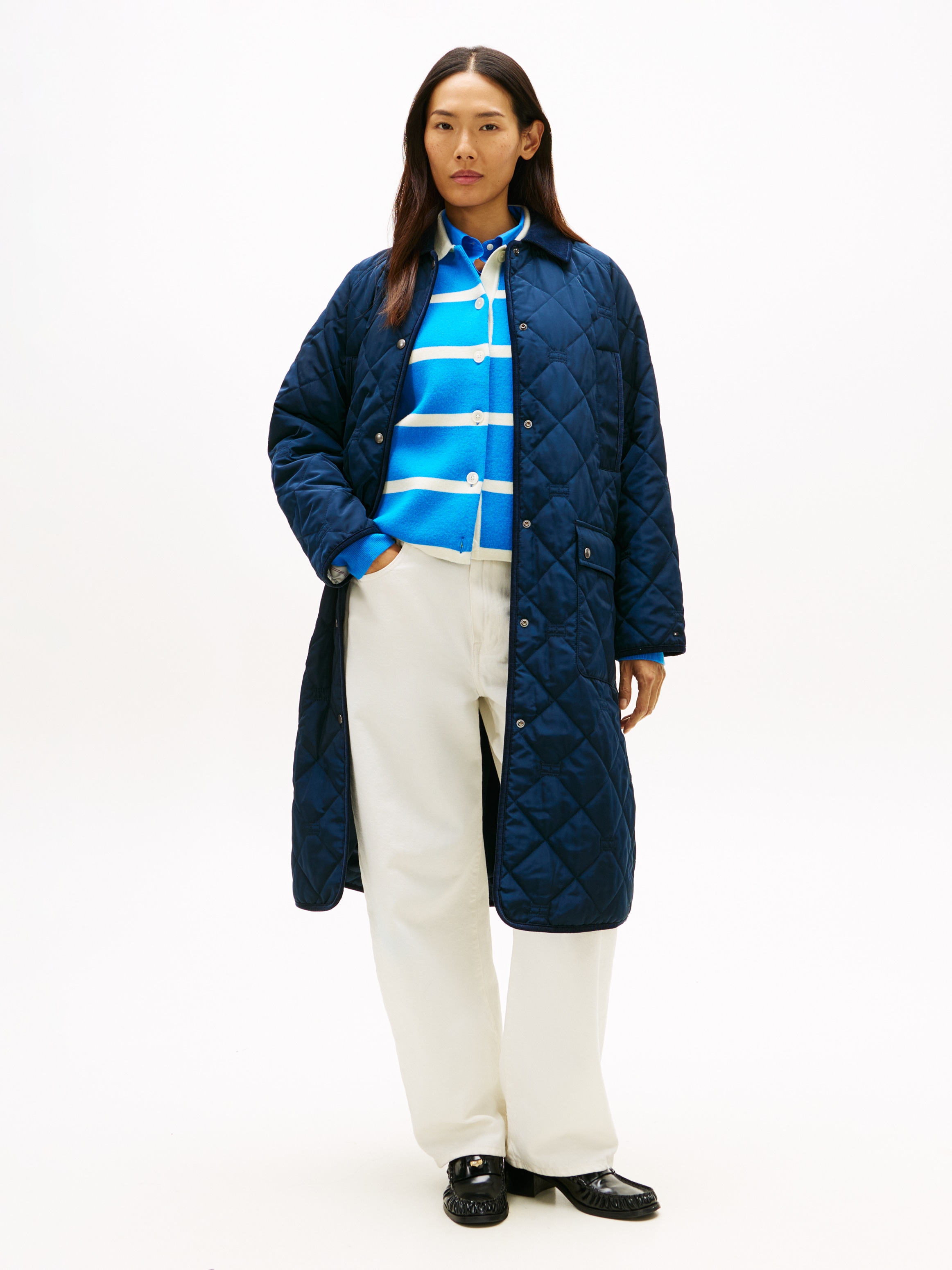 Tommy Hilfiger Steppmantel "PADDED FLAG QUILTED COAT" günstig online kaufen