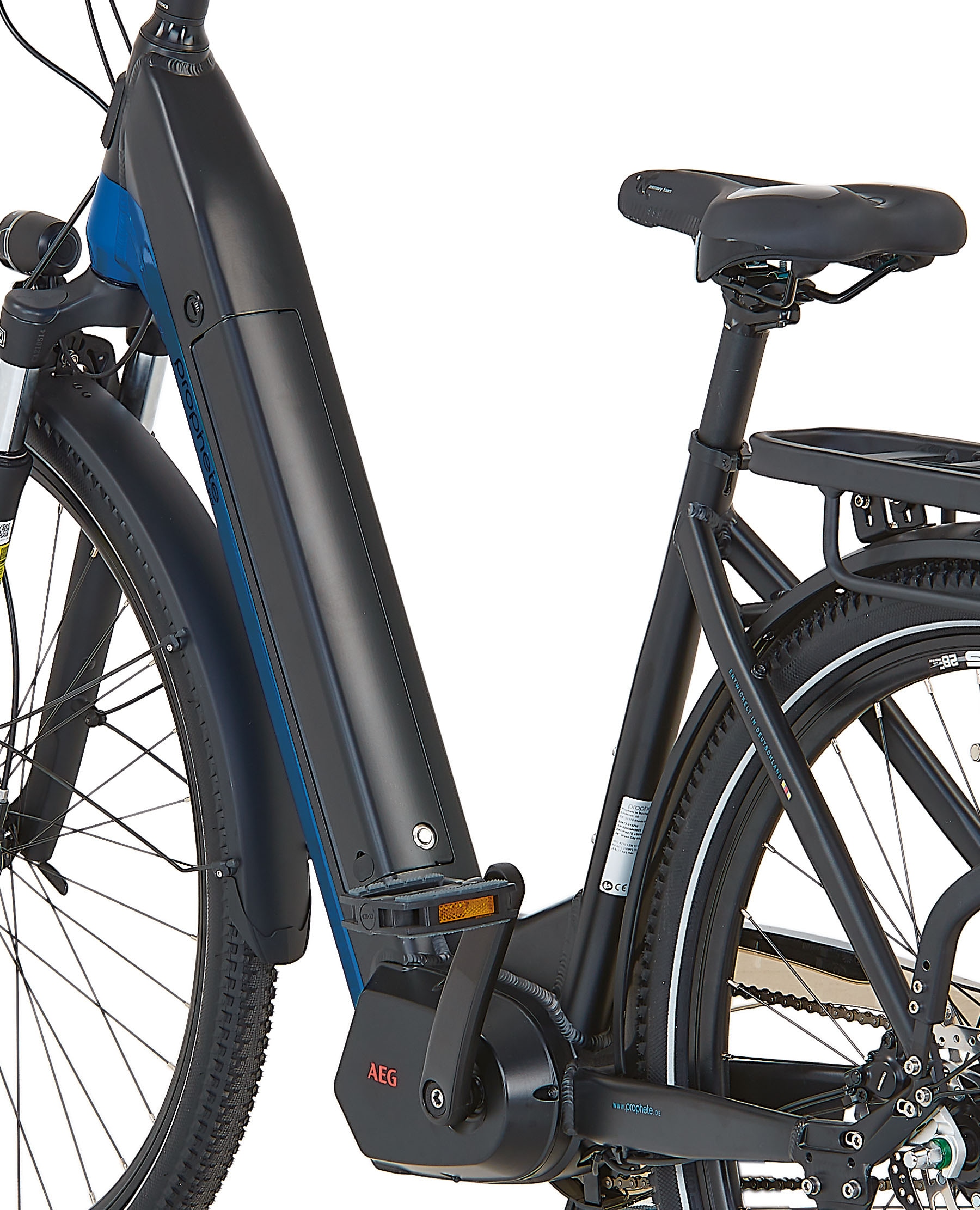 Prophete E-Bike »Geniesser eSUV«, 7 Gang, Shimano, Nexus, Mittelmotor 250 W, Pedelec, Elektrofahrrad für Damen u. Herren, Cityrad