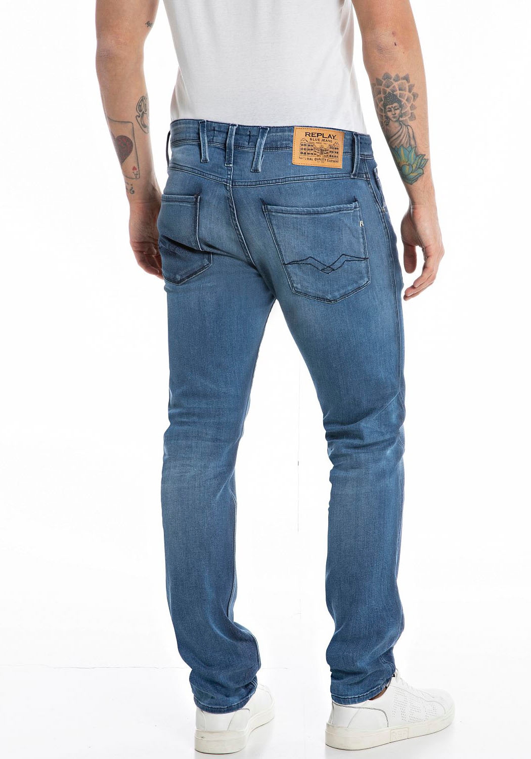 Replay Slim-fit-Jeans "Anbass" günstig online kaufen