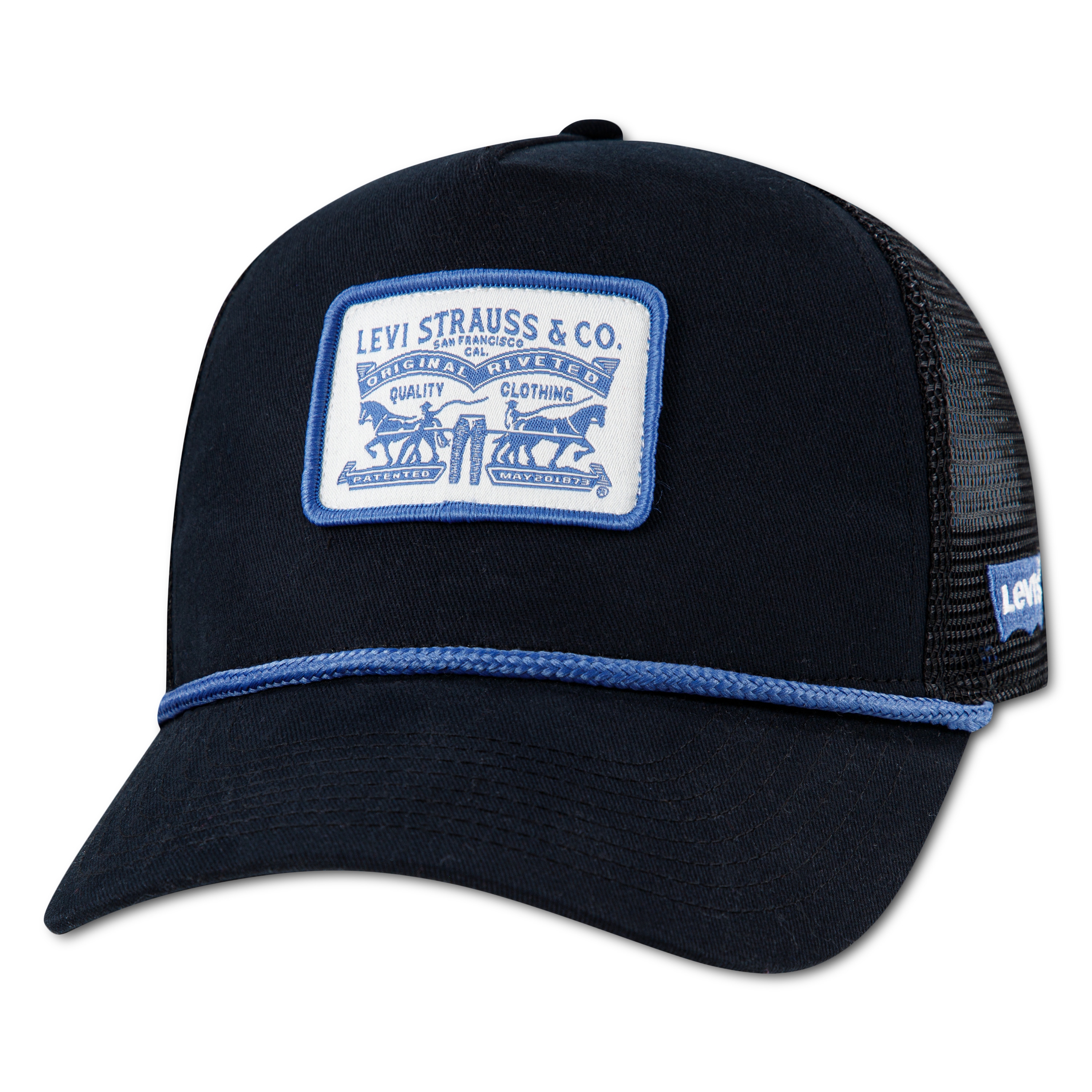 Levis Kids Trucker Cap "LAN LEVIS TRUCKER CAP" mit luftigem Netzteil, verstellbar, Sonnenschutz