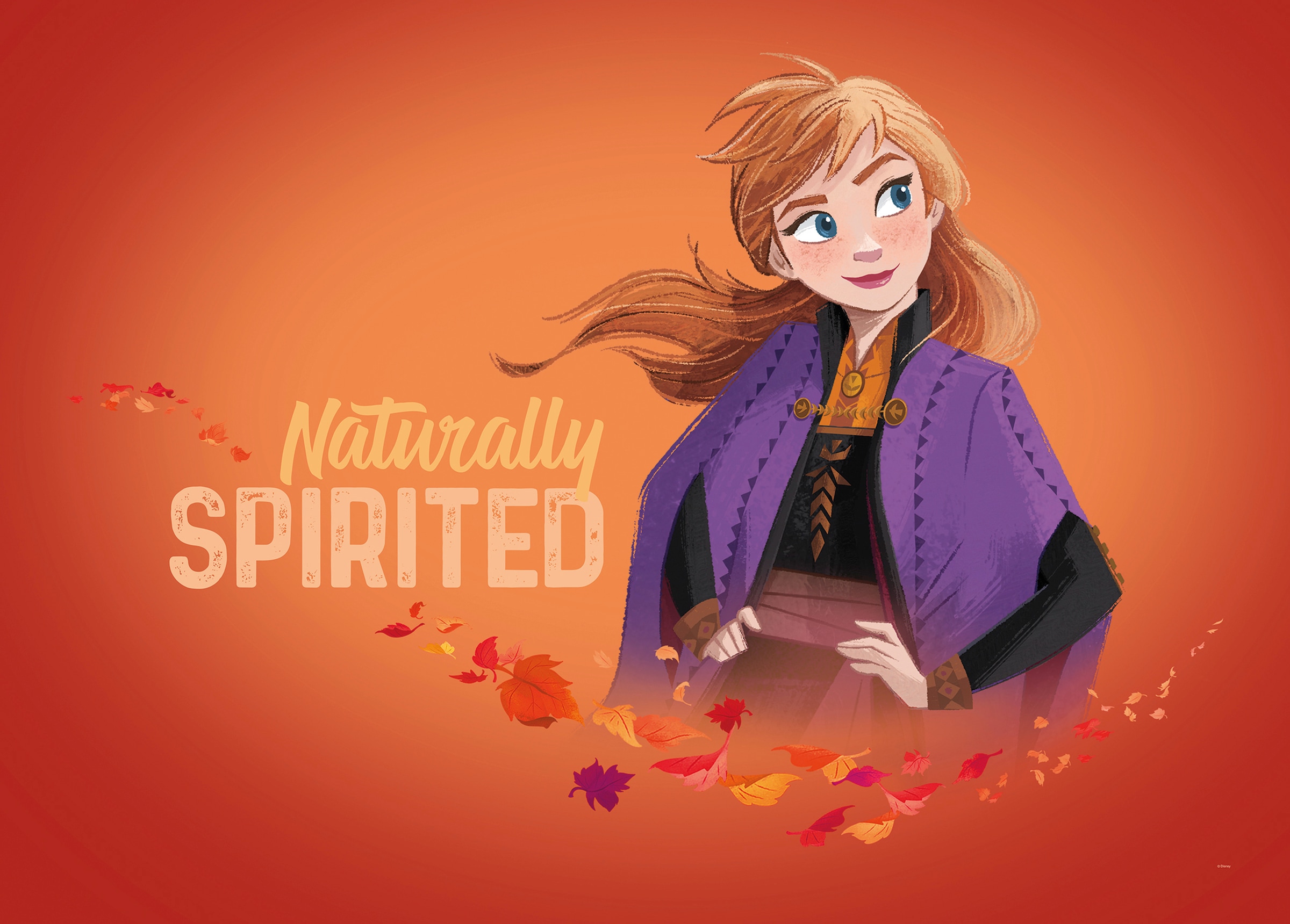 Komar Poster »Frozen 2 Anna Autumn Spirit«, Disney, (1 St.), Kinderzimmer,  Schlafzimmer, Wohnzimmer | BAUR