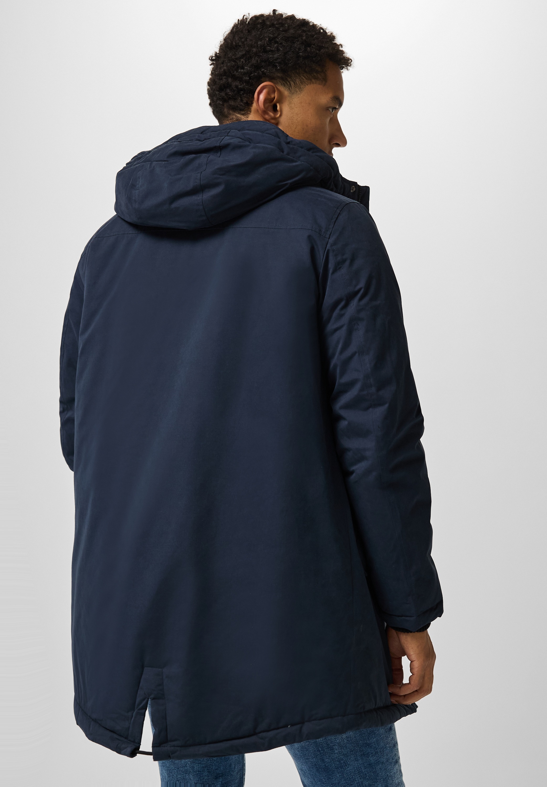 STREET ONE MEN Steppjacke, mit Kapuze, mit Kapuze