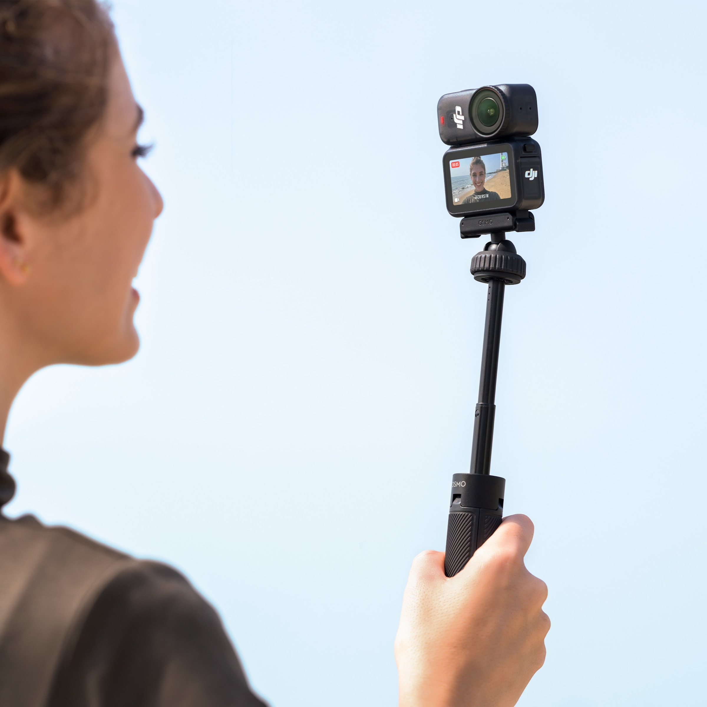 DJI Action Cam »Osmo Nano On-the-Go Combo (128 GB)« 4K Ultra HD Bluetooth 8 fachx opt. Zoom