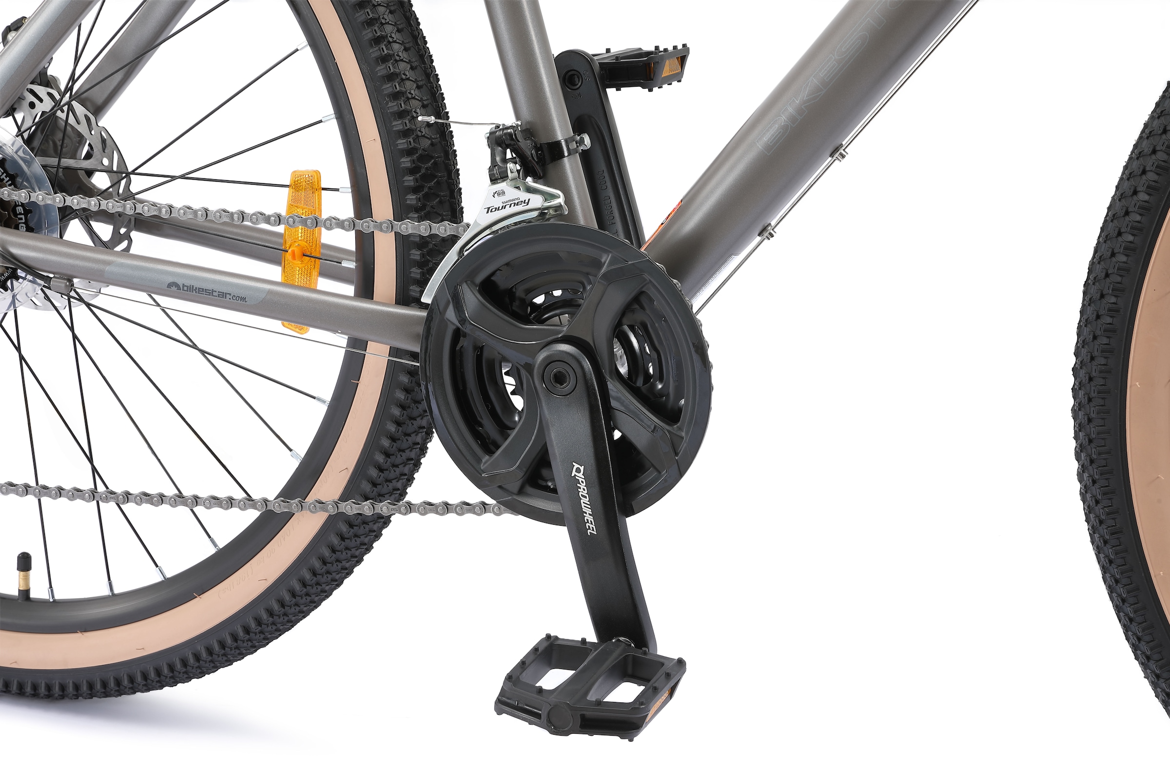 Bikestar Mountainbike 21 Gang Shimano RD-TY300 Schaltwerk Kettenschaltung für Damen und Herren, Kettenschaltung