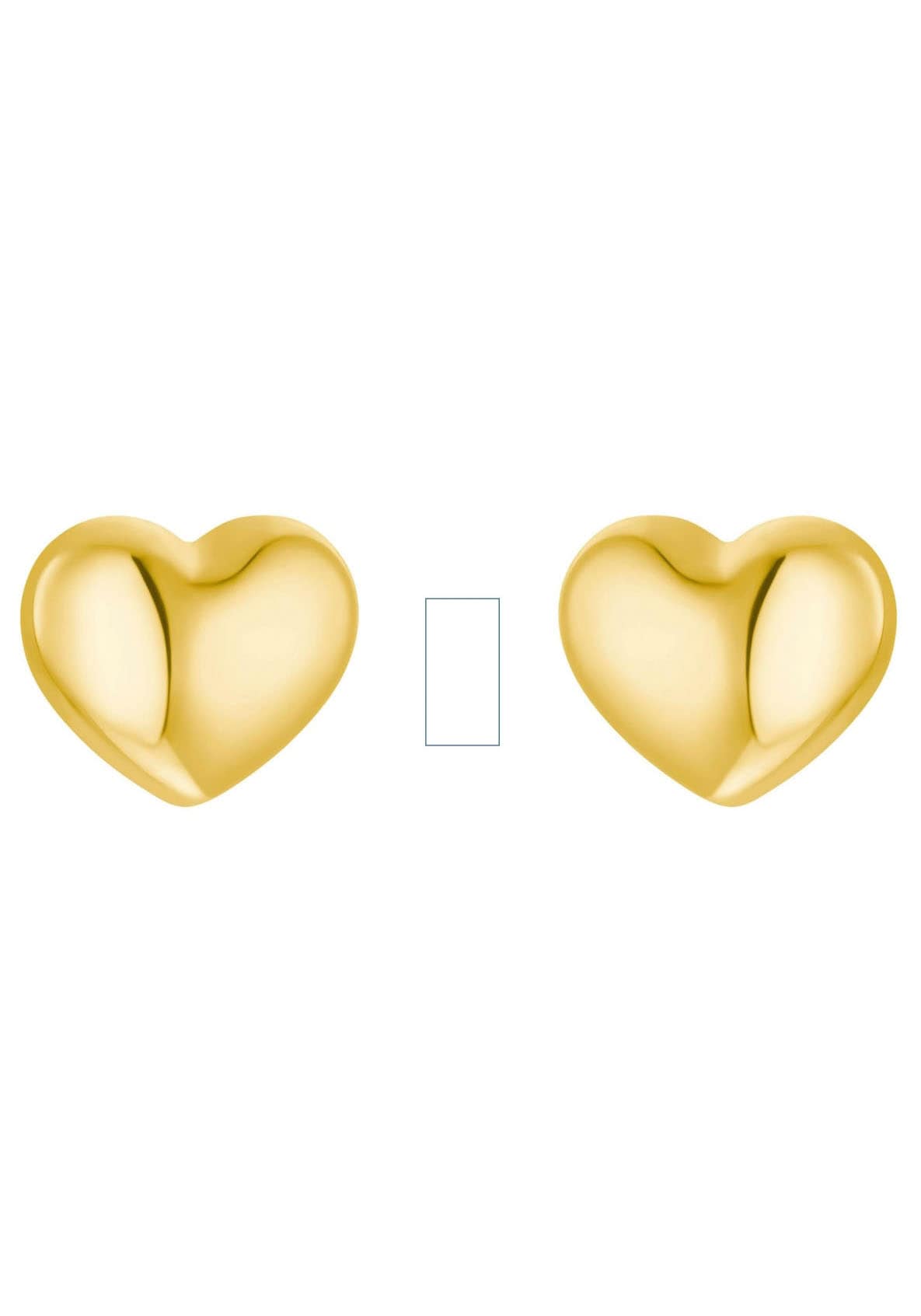 Amor Paar Ohrstecker »Golden Hearts, 9979295«, (2 tlg.)