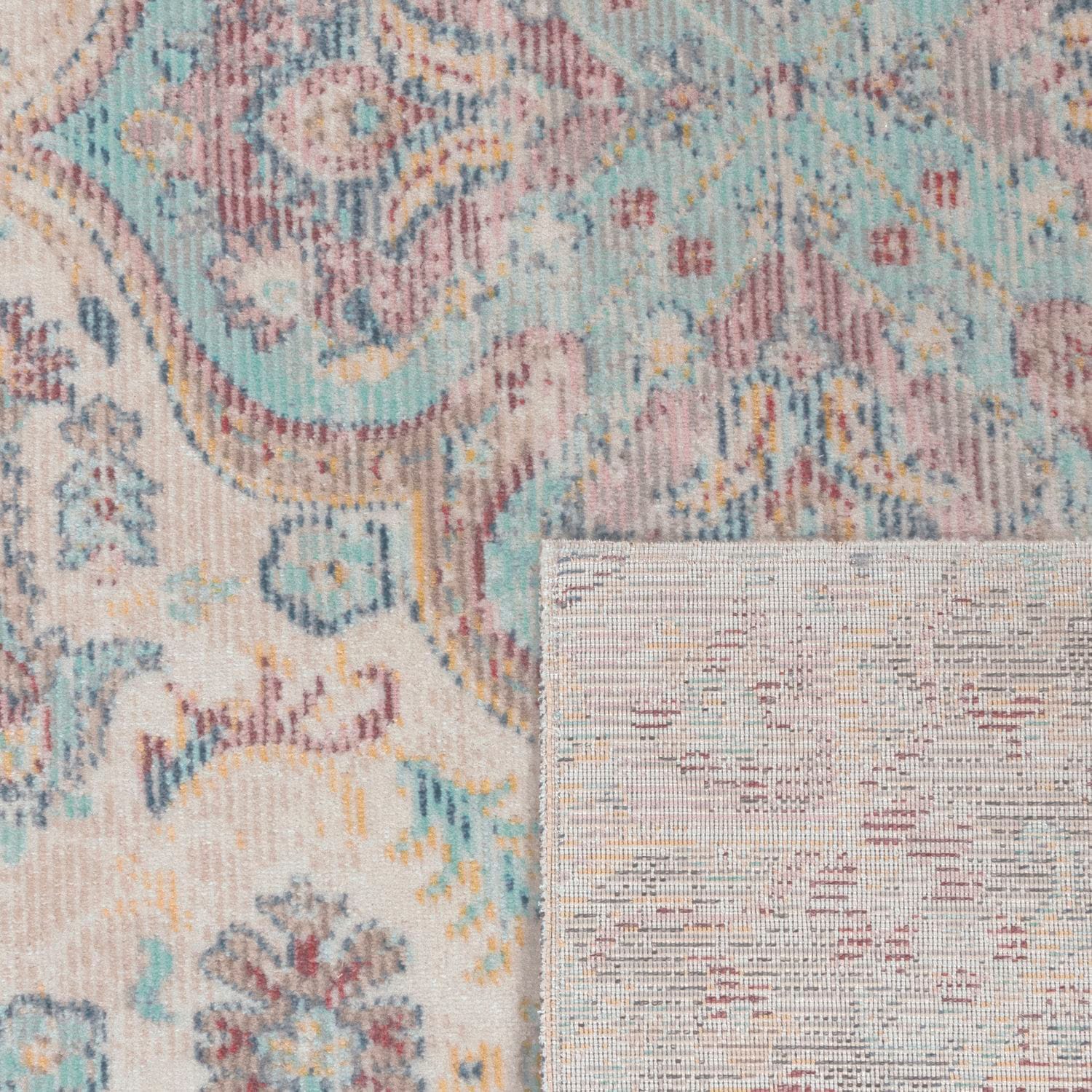 Paco Home Teppich »Torres 271«, rechteckig, 8 mm Höhe, Kurzflor, Orient-Optik, Vintage Design, In- und Outdoor geeignet