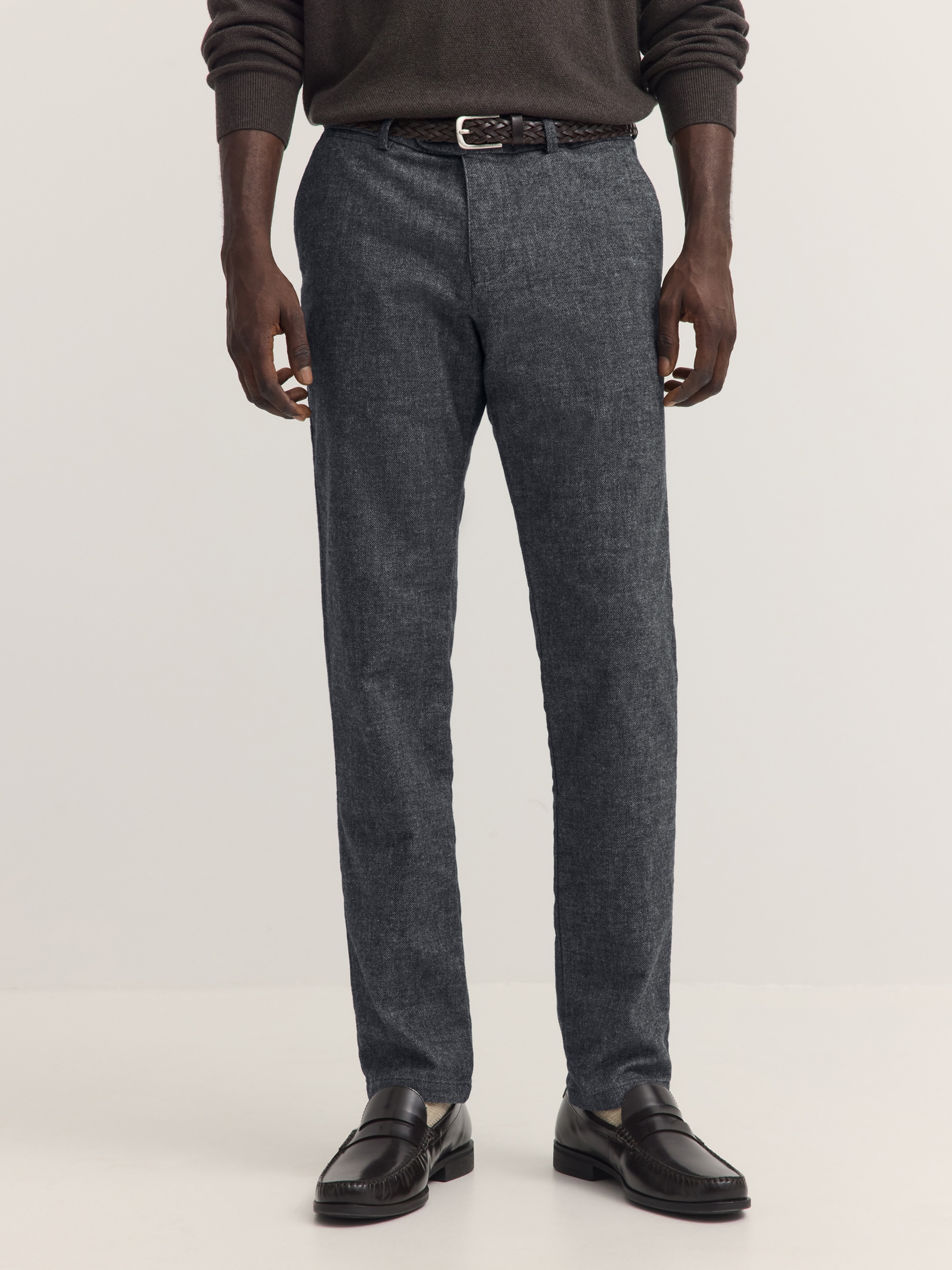 bugatti Chinohose "Modern Fit" Modern Fit Baumwollmix Soft Touch