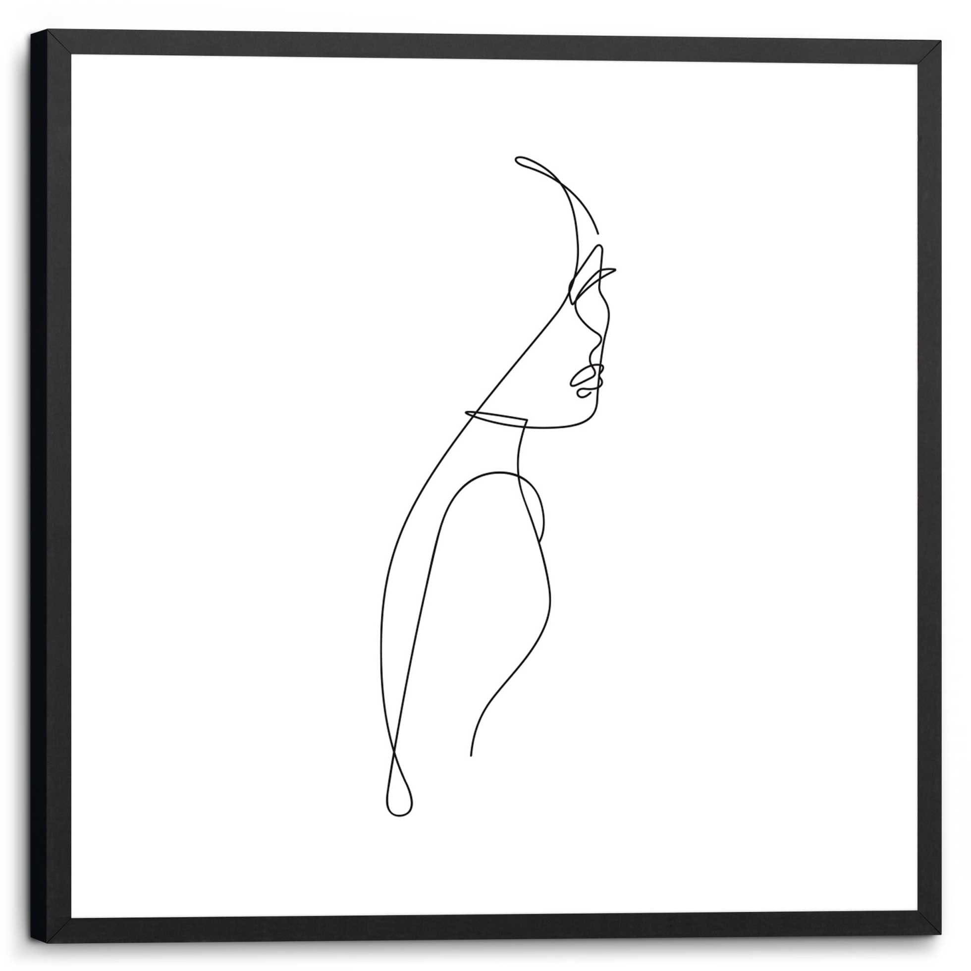 Reinders! Wandbild »Silhouette Weiblich BAUR Gerahmtes Bild« bestellen - 
