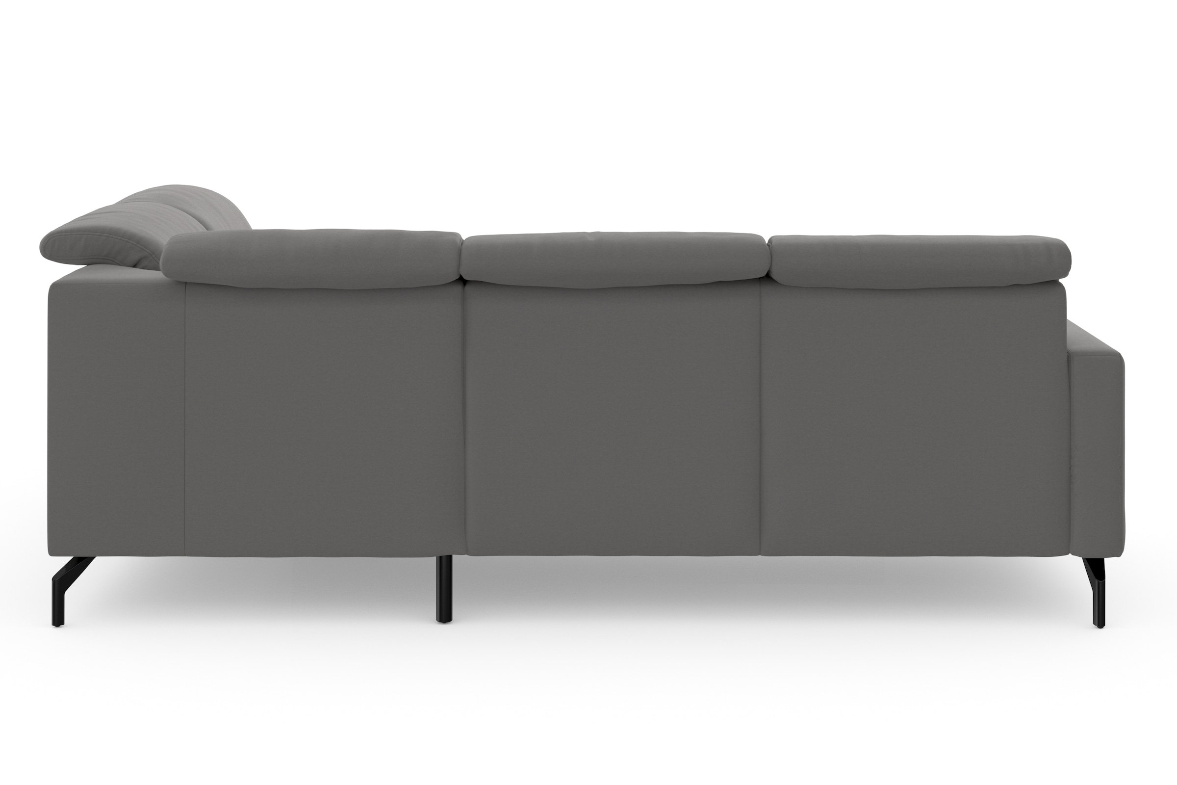 sit&more Ecksofa »Bailando L-Form«, wahlweise mit Kopfteilverstellung und Vorziehsitz, motorisch