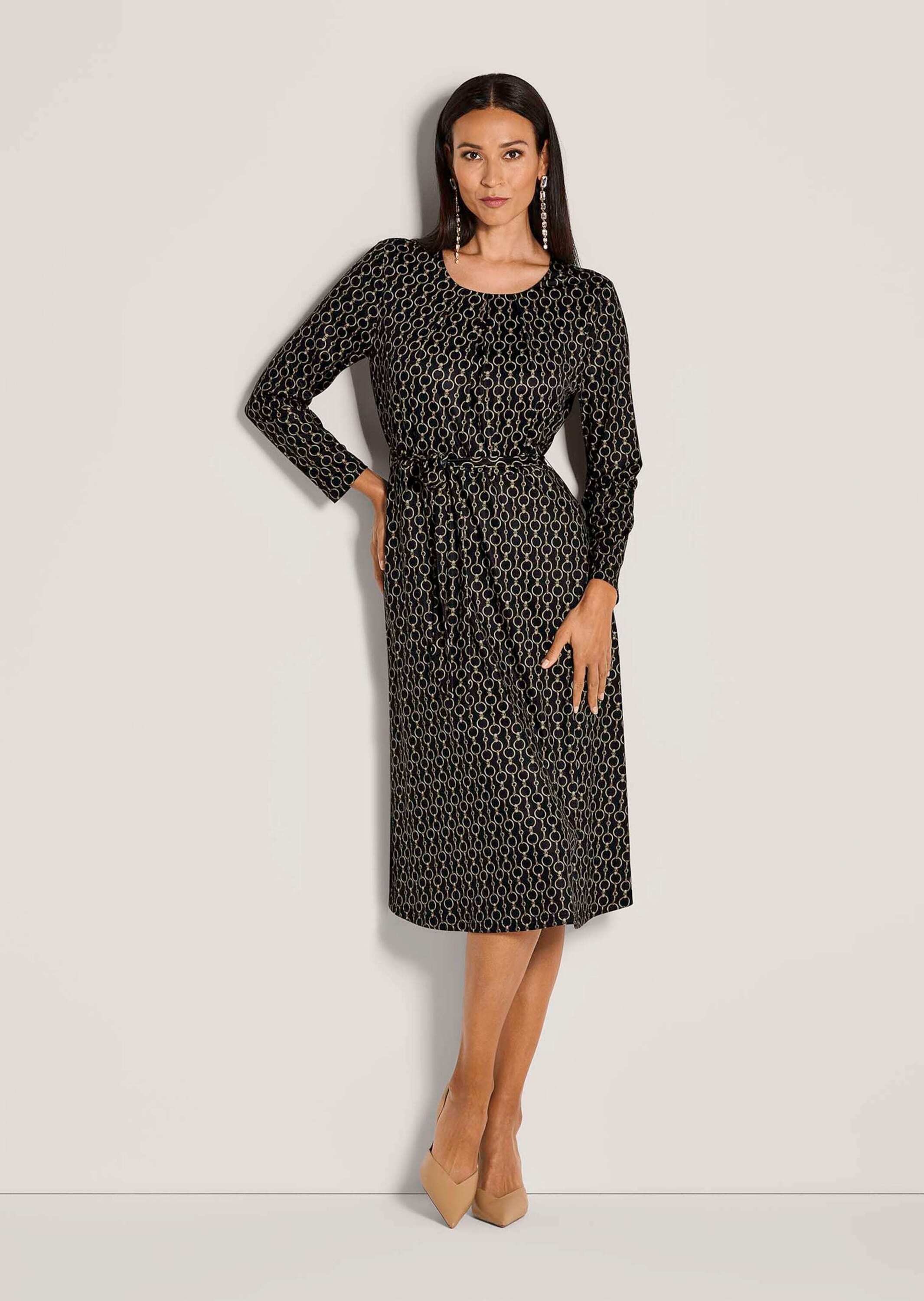 MADELEINE Sommerkleid »Kleid Elegantes Kleid mit grafischem Muster«