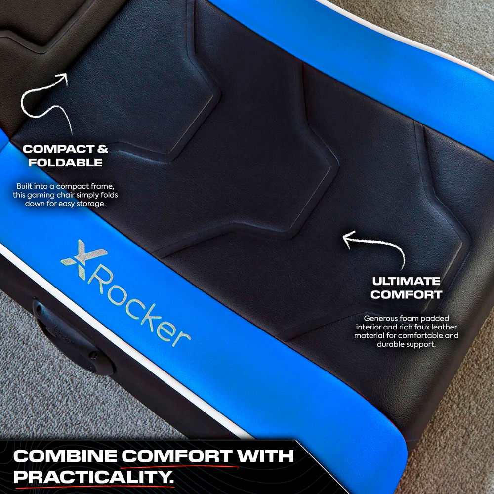 X Rocker Gaming-Stuhl »Shadow 2.0 Audio Floor Gaming Bodensessel«