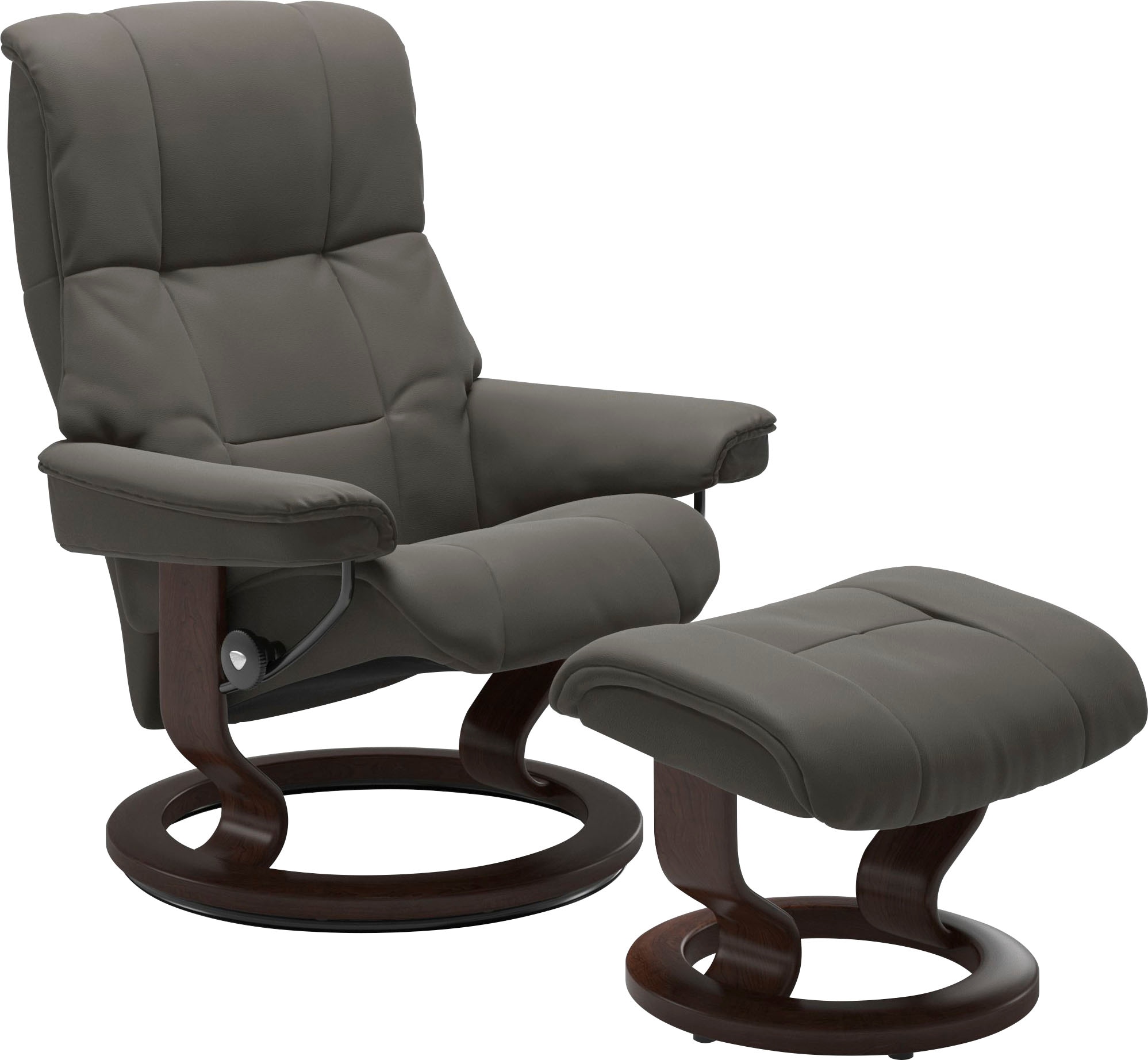 Stressless Fußhocker "Mayfair", mit Classic Base, Gestell Braun