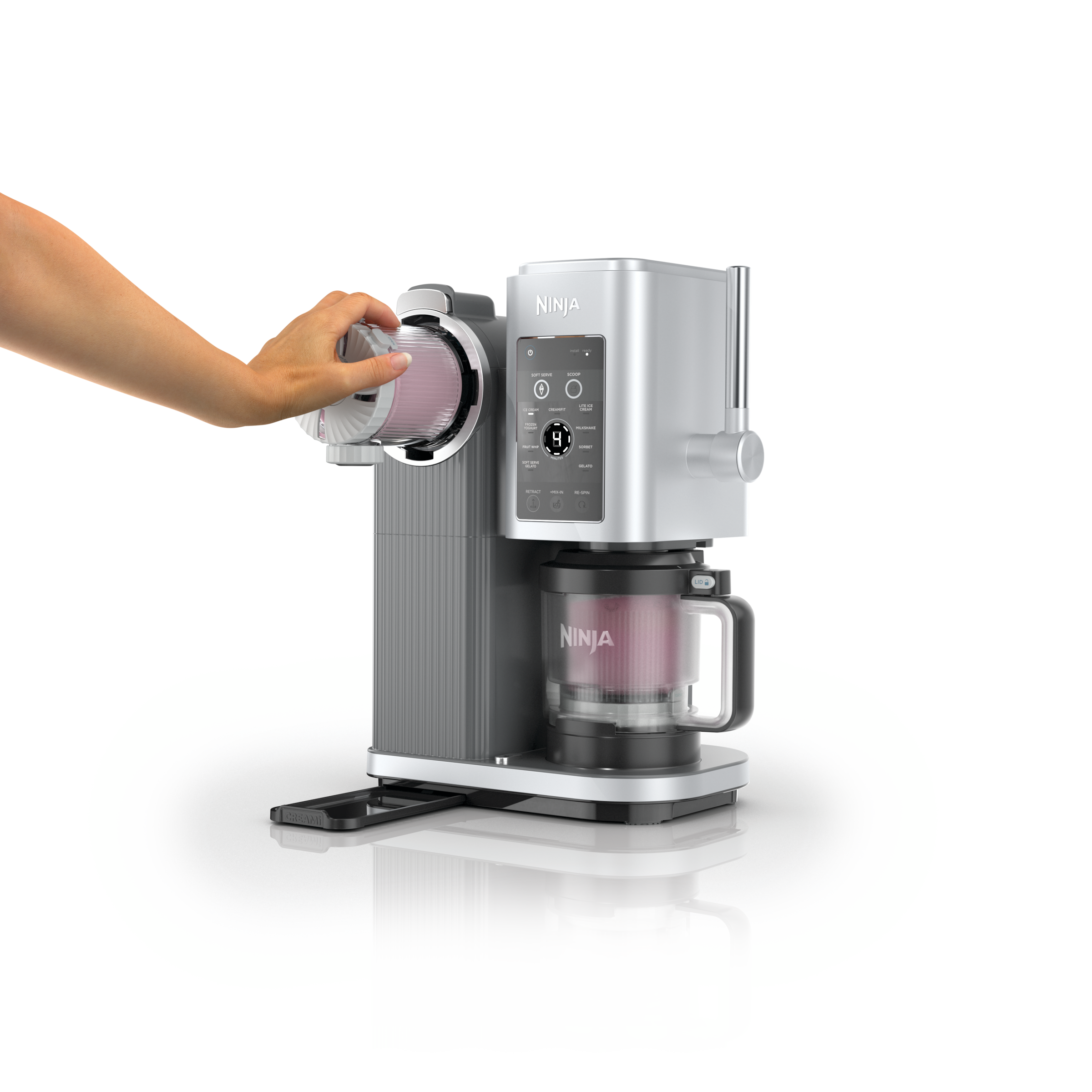 NINJA Eismaschine »Swirl by CREAMi 13-in-1«, 0,48 l, Softeis & Eismaschine NC701EU