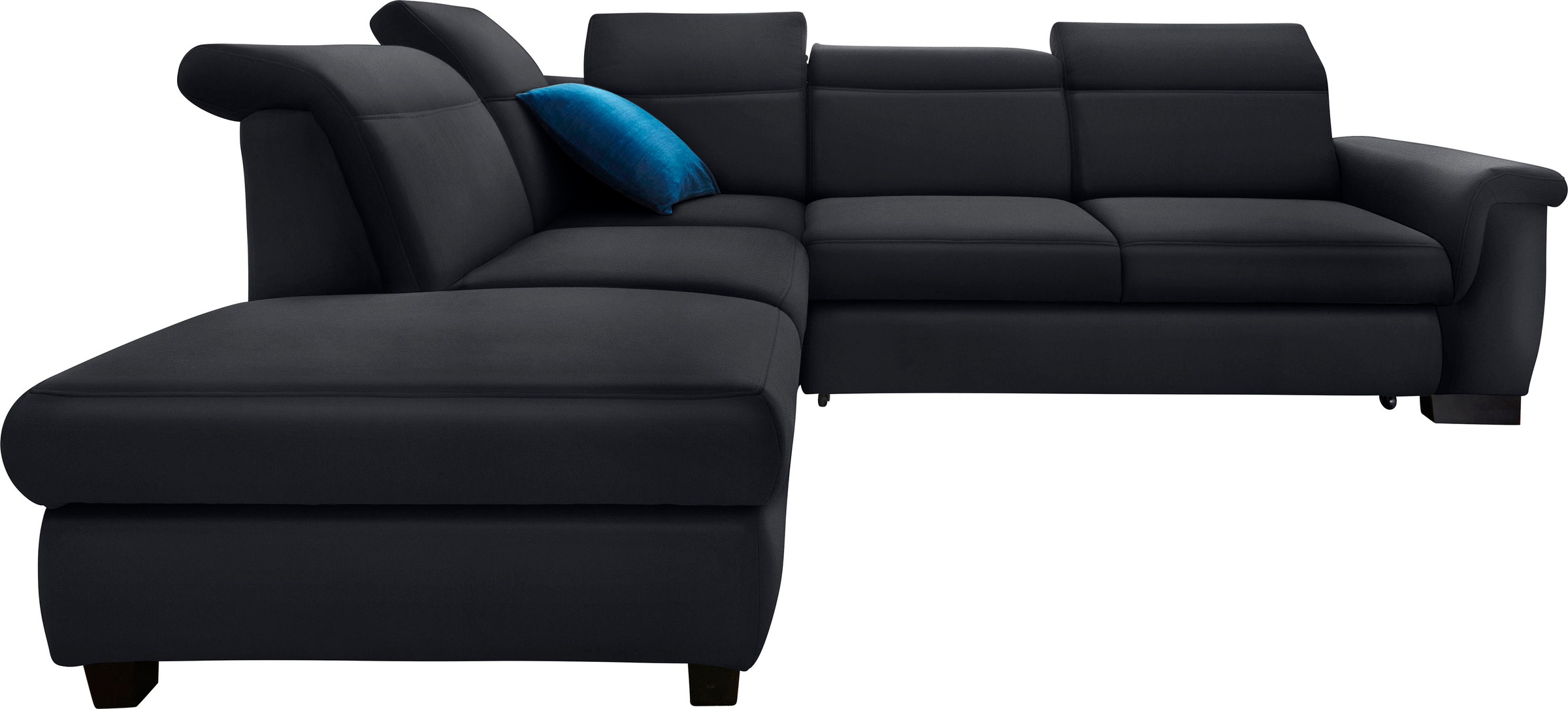 DOMO collection Ecksofa »Sully L-Form«, wahlweise mit Bettfunktion und Kopf- bzw. Rückenverstellung