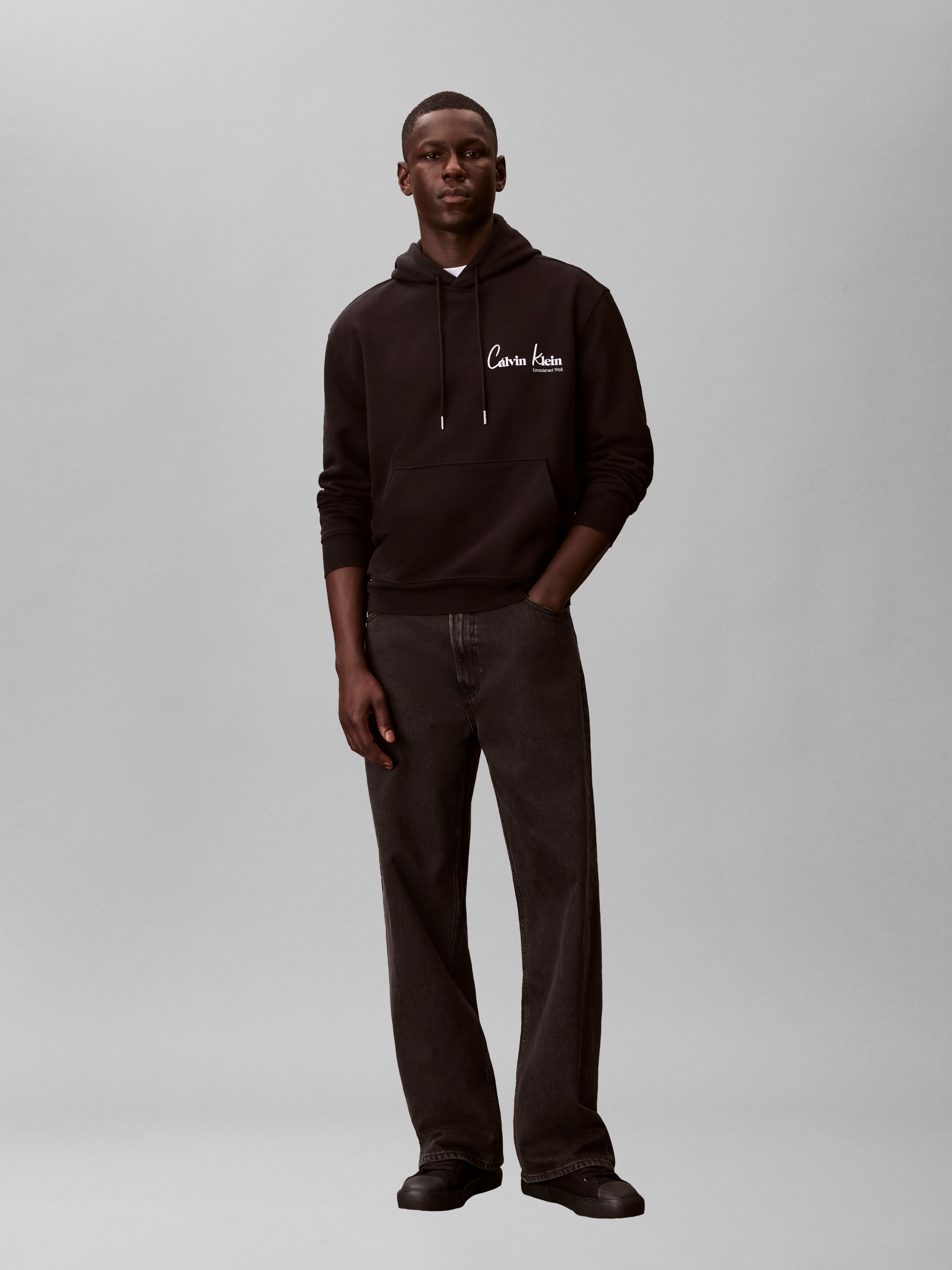 Calvin Klein Jeans Kapuzensweatshirt »GRAPHIC HOODIE«, Regular fit mit Markenprint
