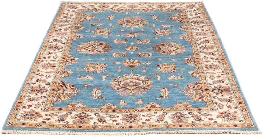 Orientteppich »Ziegler - 183 x 125 cm - hellblau«, rechteckig, Wohnzimmer,...