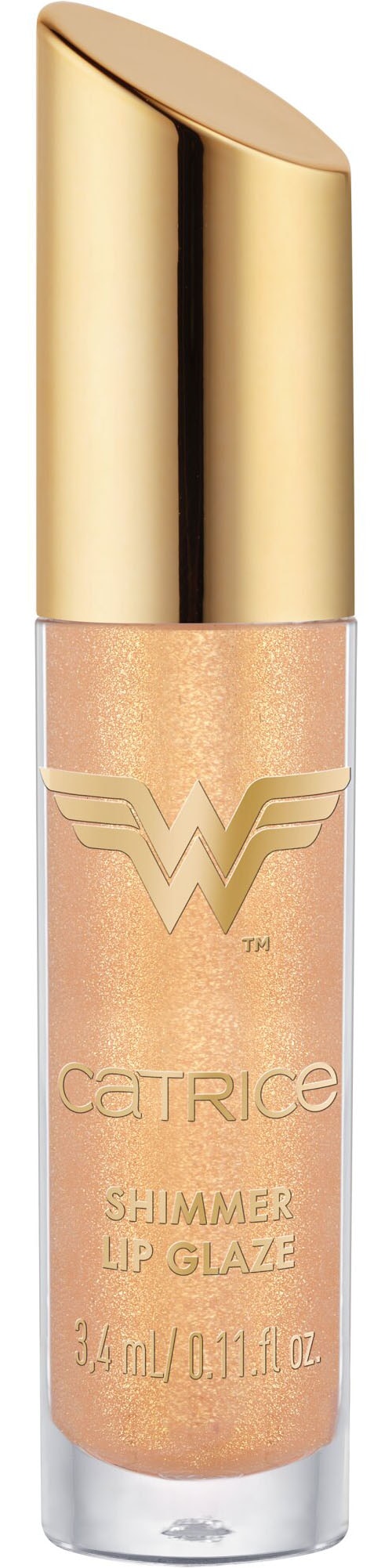 Catrice Lipgloss »Wonder Woman Shimmer Lip Glaze«, (Set, 3 tlg.)