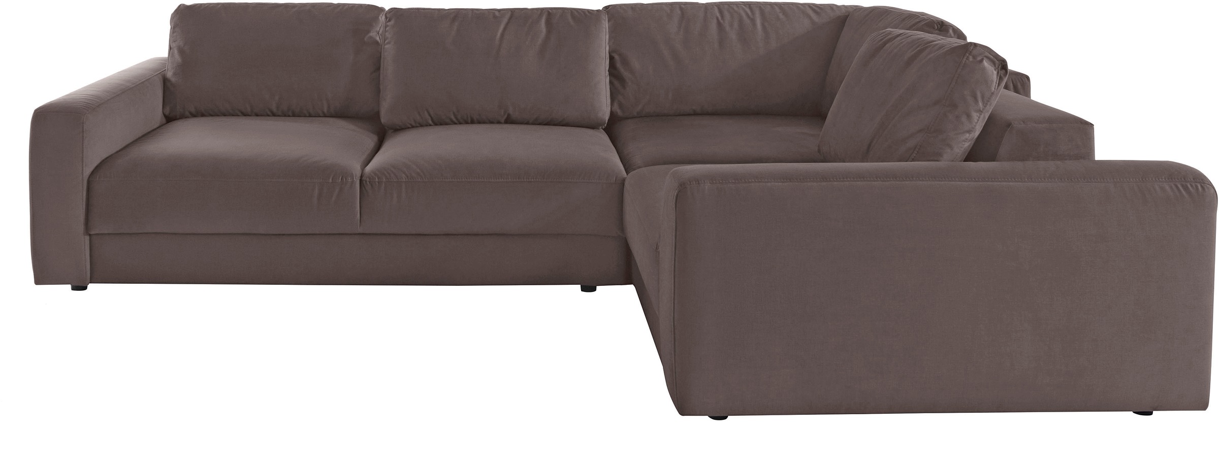 Places of Style Ecksofa "Bloomfield, L-Form", extra tiefe Sitzfläche, wahlw günstig online kaufen