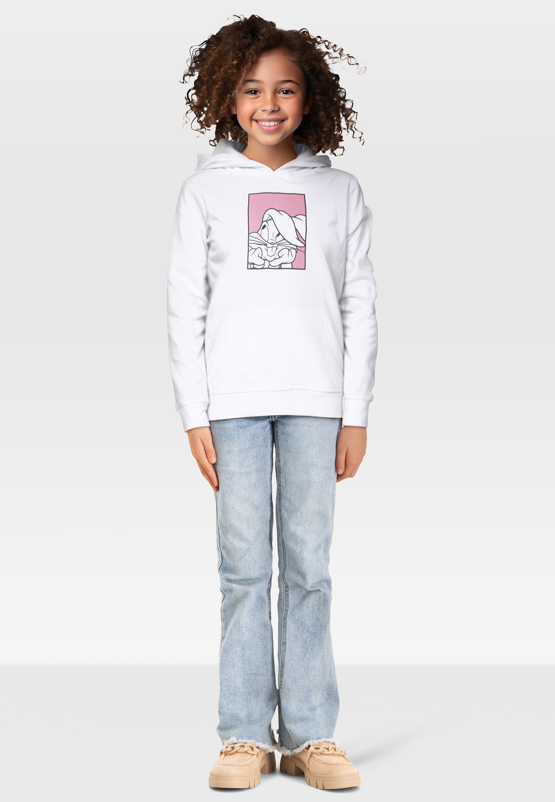MisterTee Rundhalspullover »MisterTee T-Shirt & Hoody 2 Pack - Lola Bunny« 1