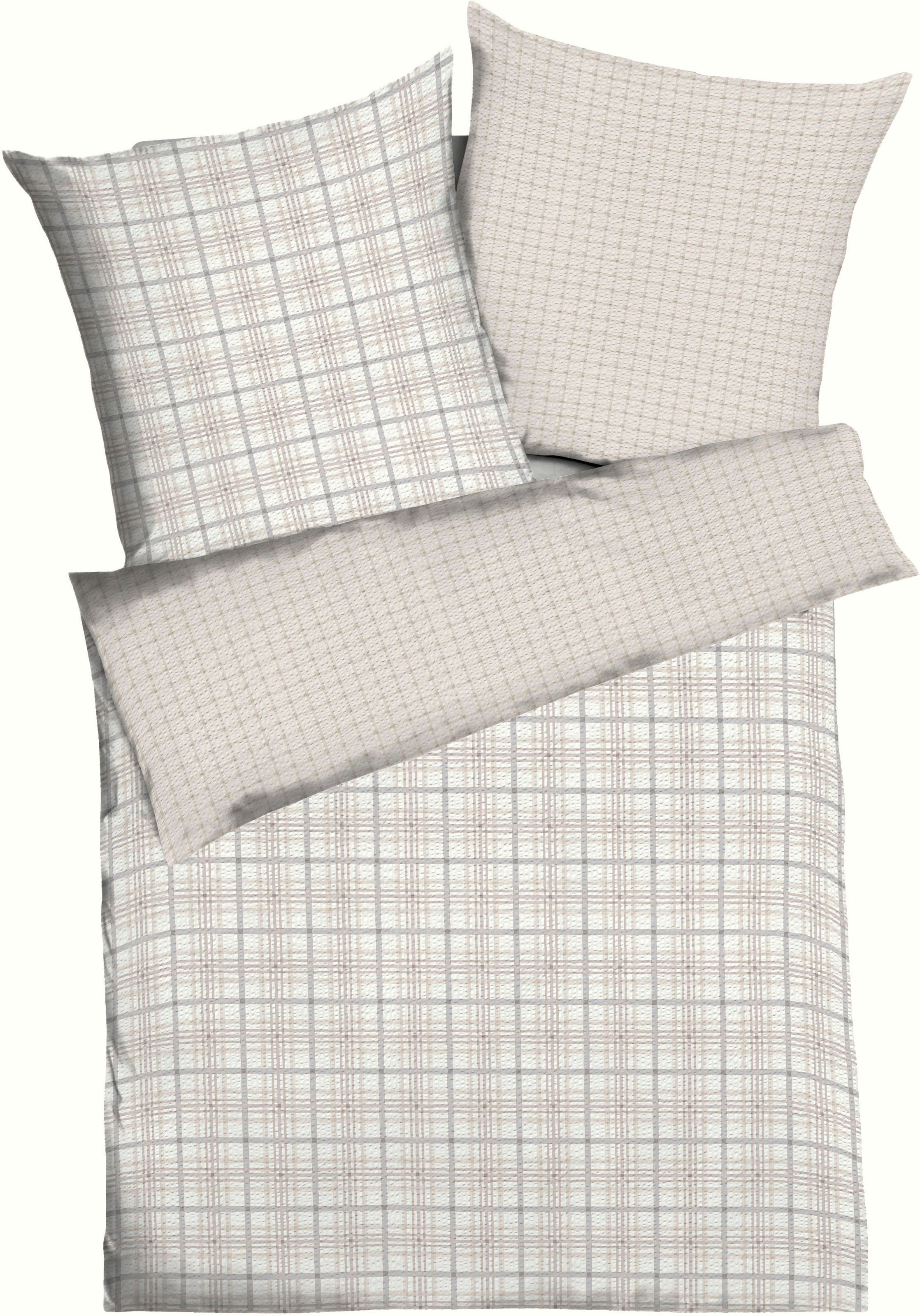 Kaeppel Wendebettwäsche "Plaid" 3 Stk. tlg. angenehm wärmend günstig online kaufen