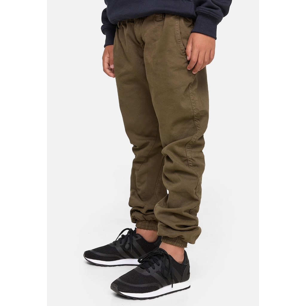 URBAN CLASSICS Stoffhose »Urban Classics Herren Boys Stretch Jogging Pants«, (1 tlg.)