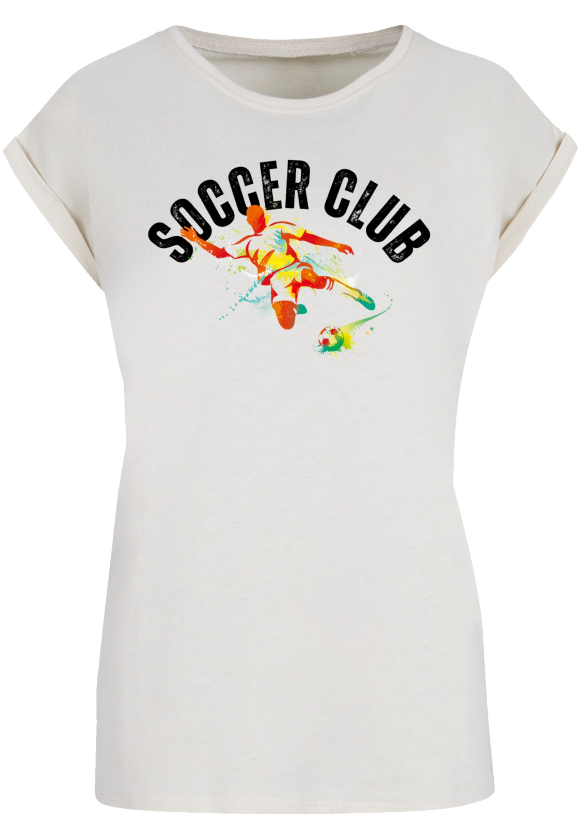 F4NT4STIC T-Shirt "Soccer Club Sport Fan Artwork", Premium Qualität günstig online kaufen
