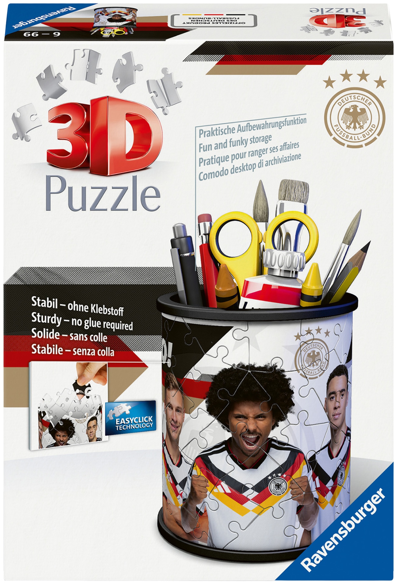 Ravensburger 3D-Puzzle »Stiftehalter DFB« Made in Europe