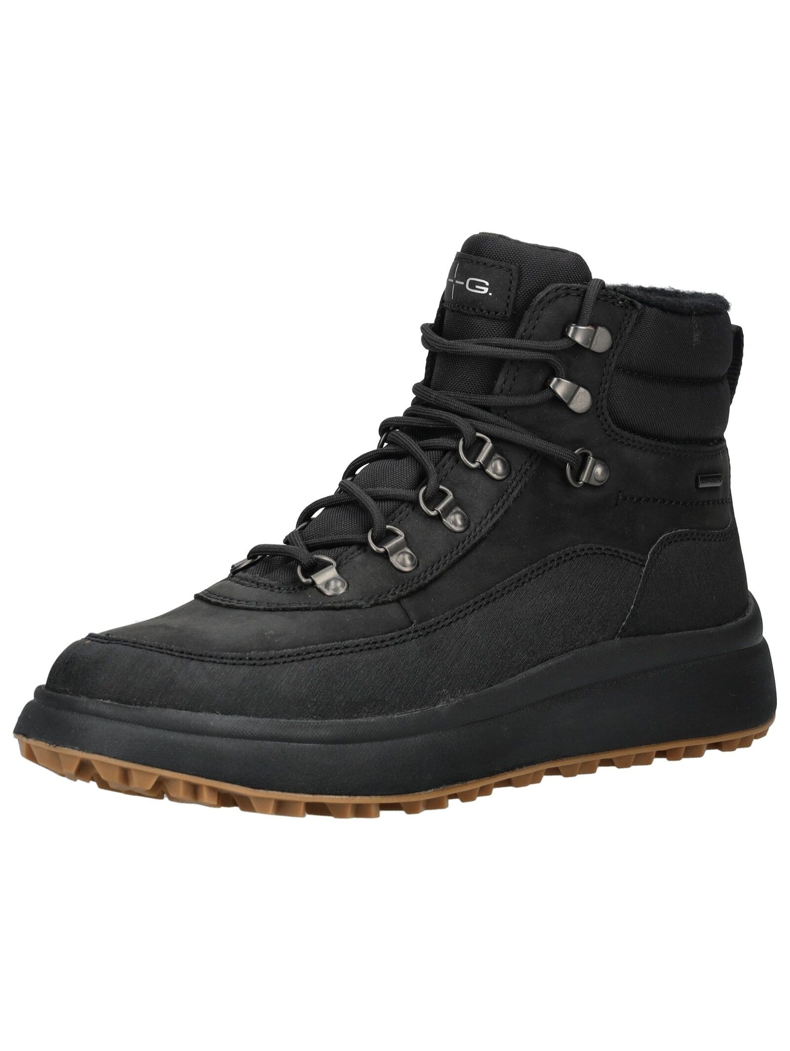 Geox Schnürstiefelette "Geox Stiefelette Leder/Textil" günstig online kaufen