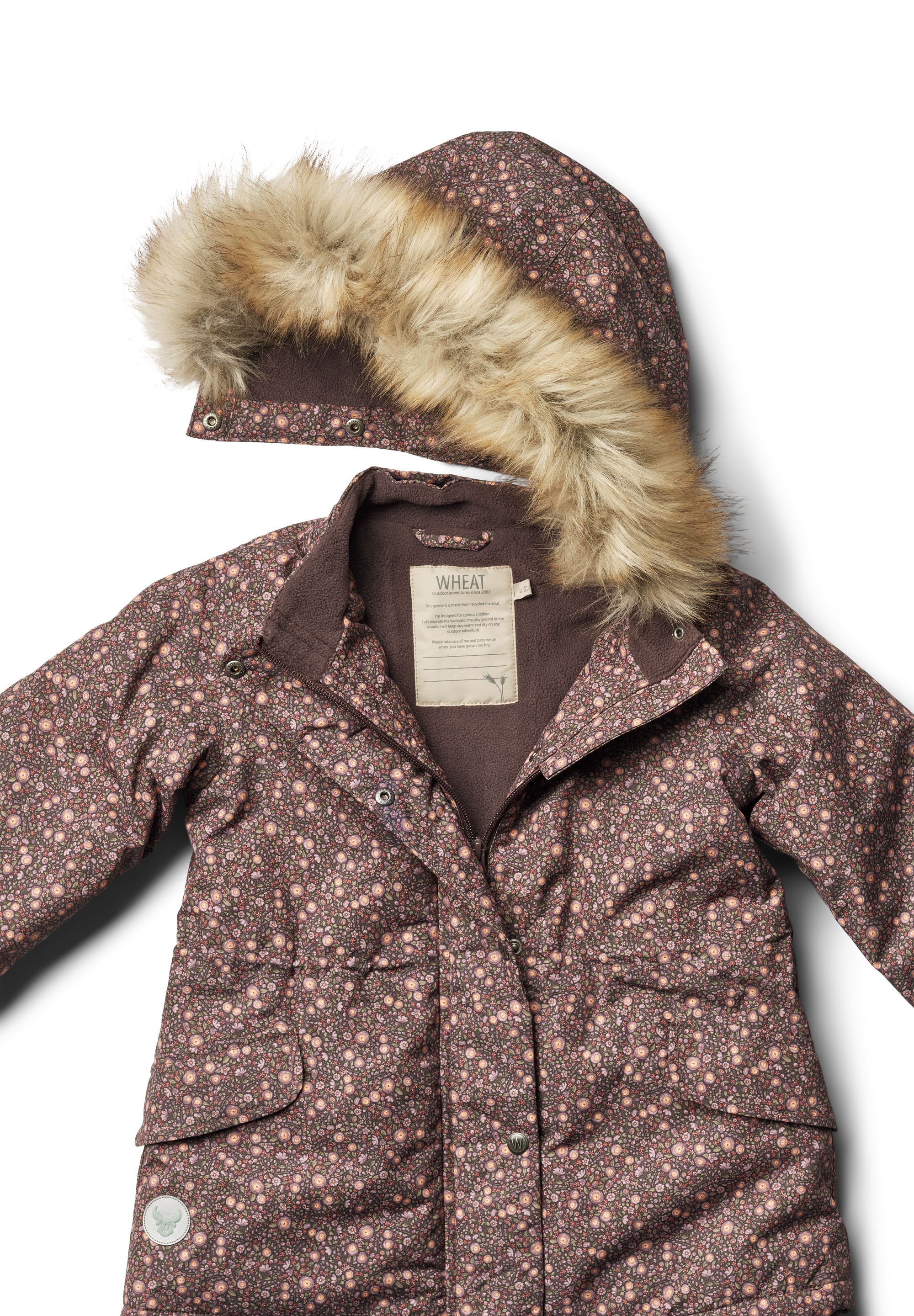 WHEAT Winterjacke »Mathilde Tech«, mit Kapuze, Wasserdicht, Atmungsaktiv, Winddicht