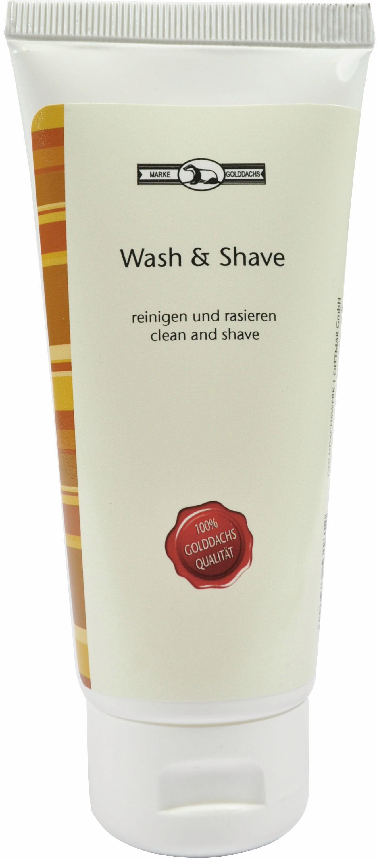 & BAUR »Wash Shave« | Golddachs Rasierschaum