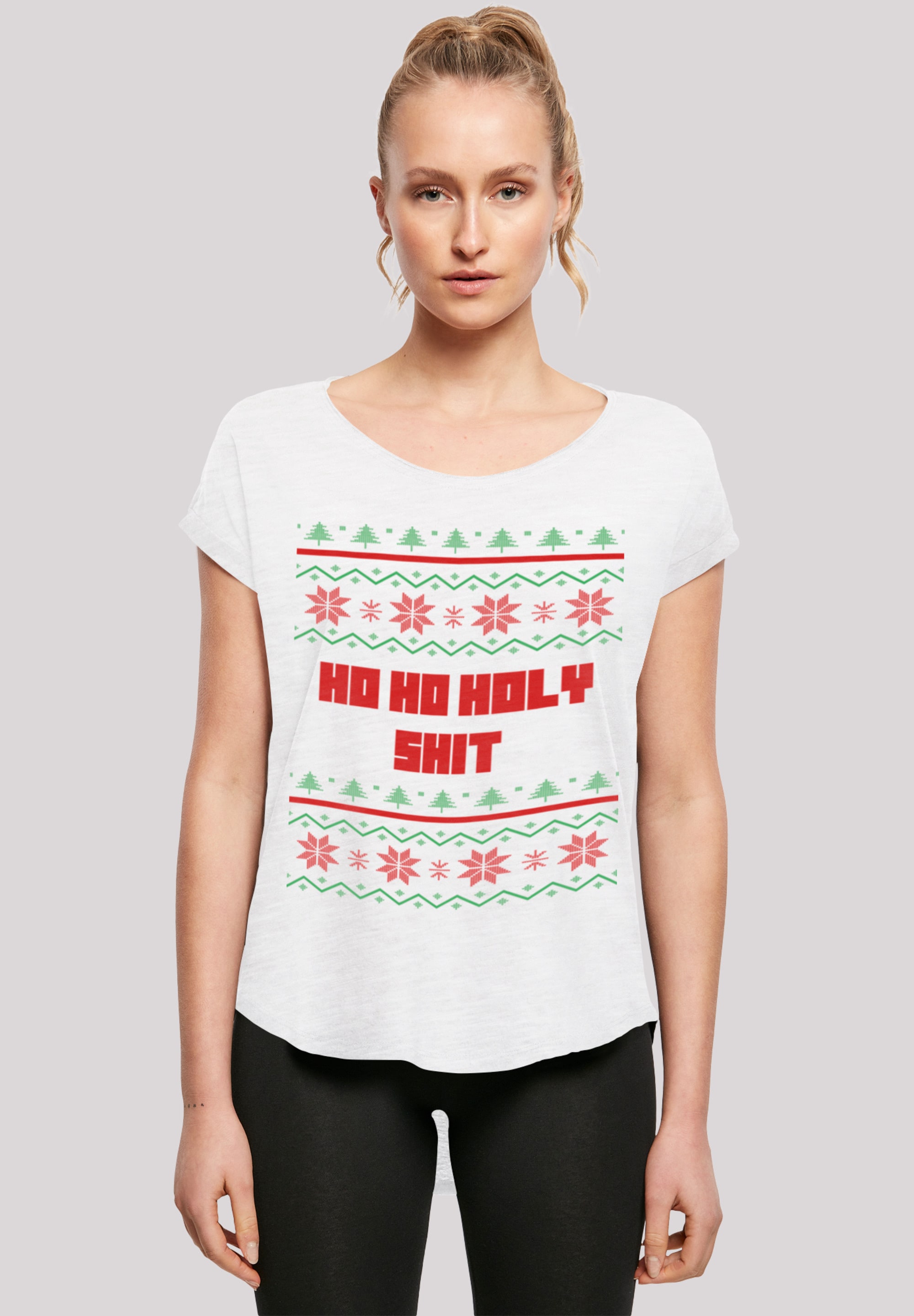 F4NT4STIC T-Shirt "Ho Ho Holy", Print günstig online kaufen