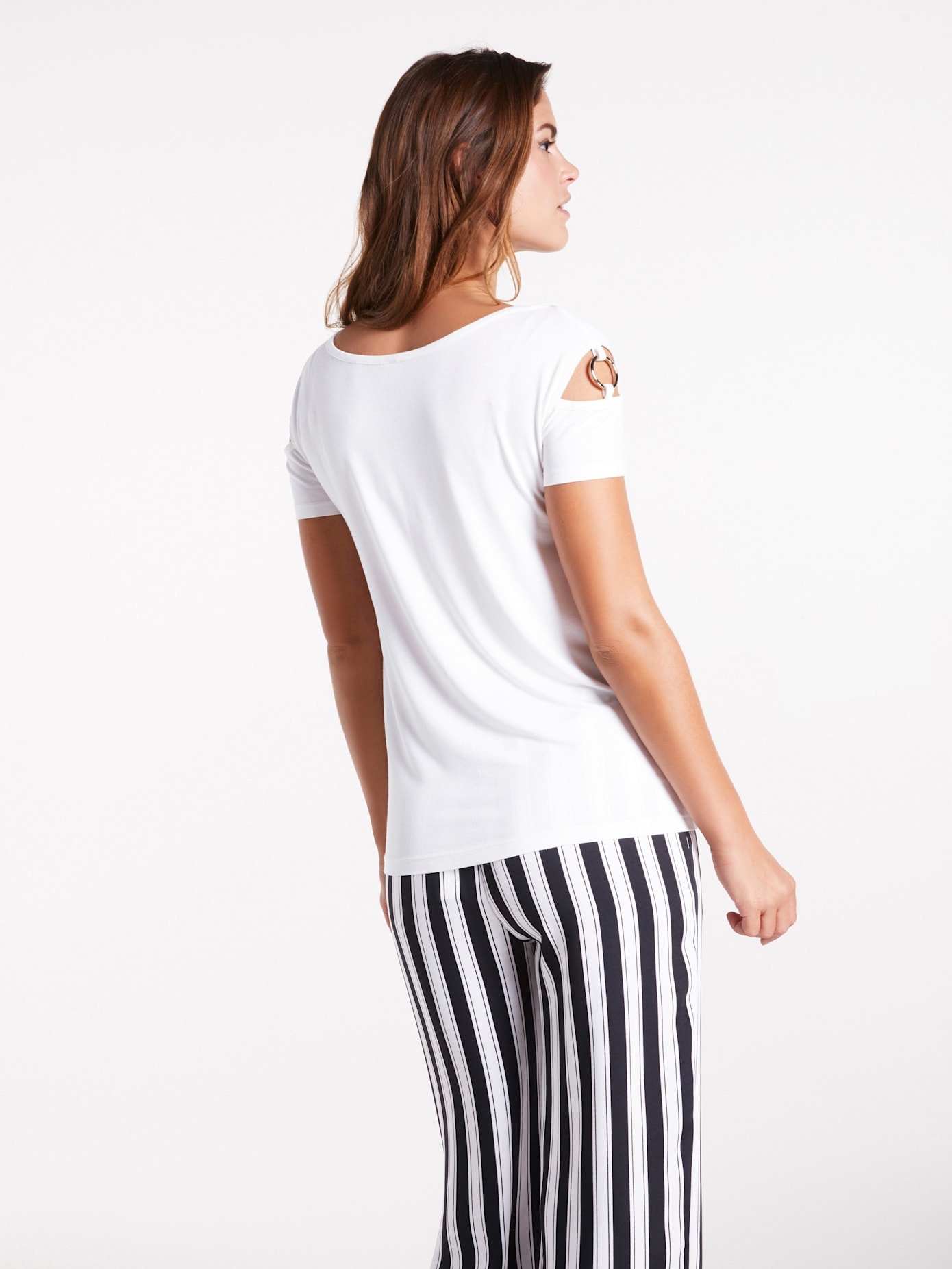 heine Rundhalsshirt »Shirt«, (1 tlg.)