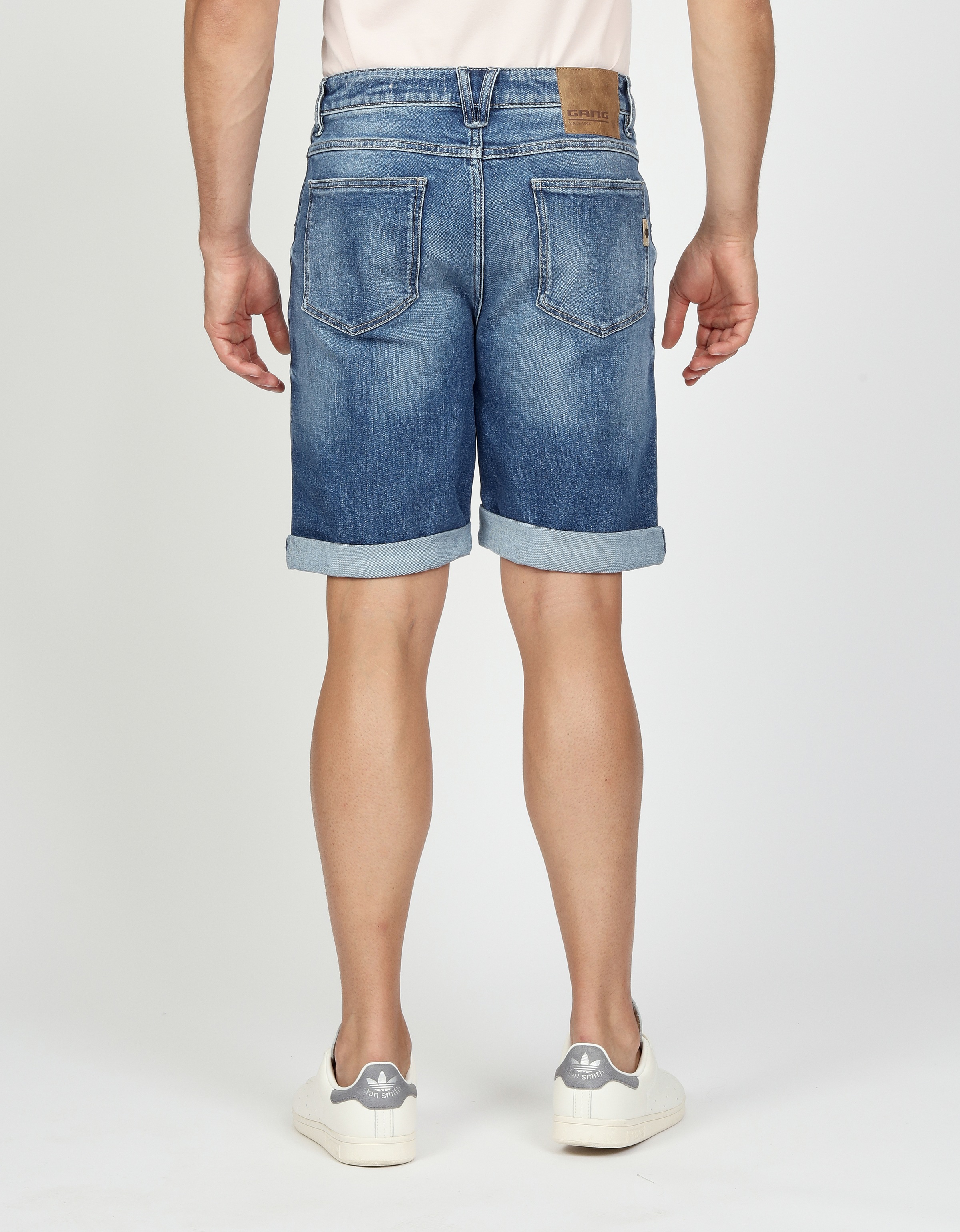 GANG Jeansshorts "94MARCO" mit Doppelbunddetail, Relaxed Fit günstig online kaufen