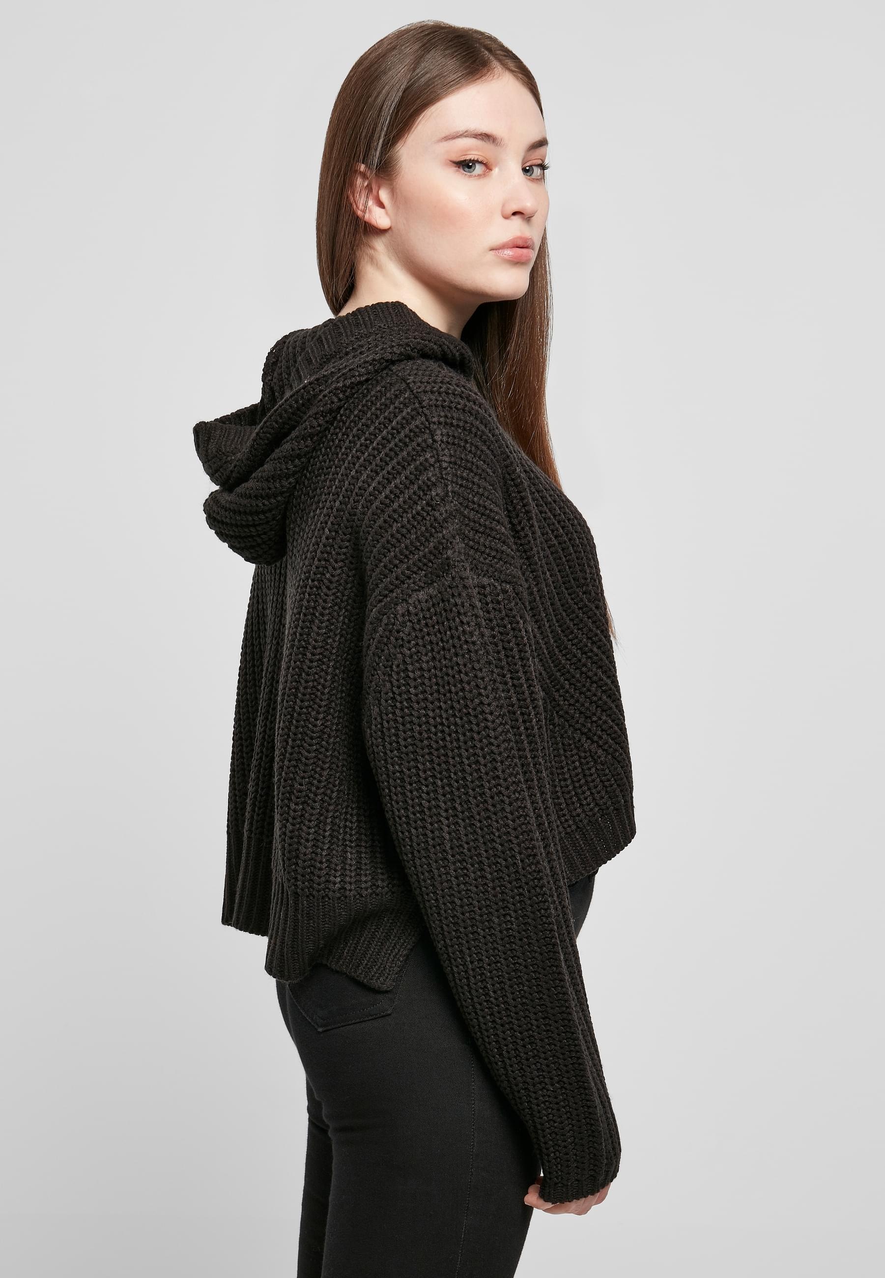URBAN CLASSICS Kapuzenpullover »Urban Classics Damen Ladies Oversized Hoody Sweater«, (1 tlg.)