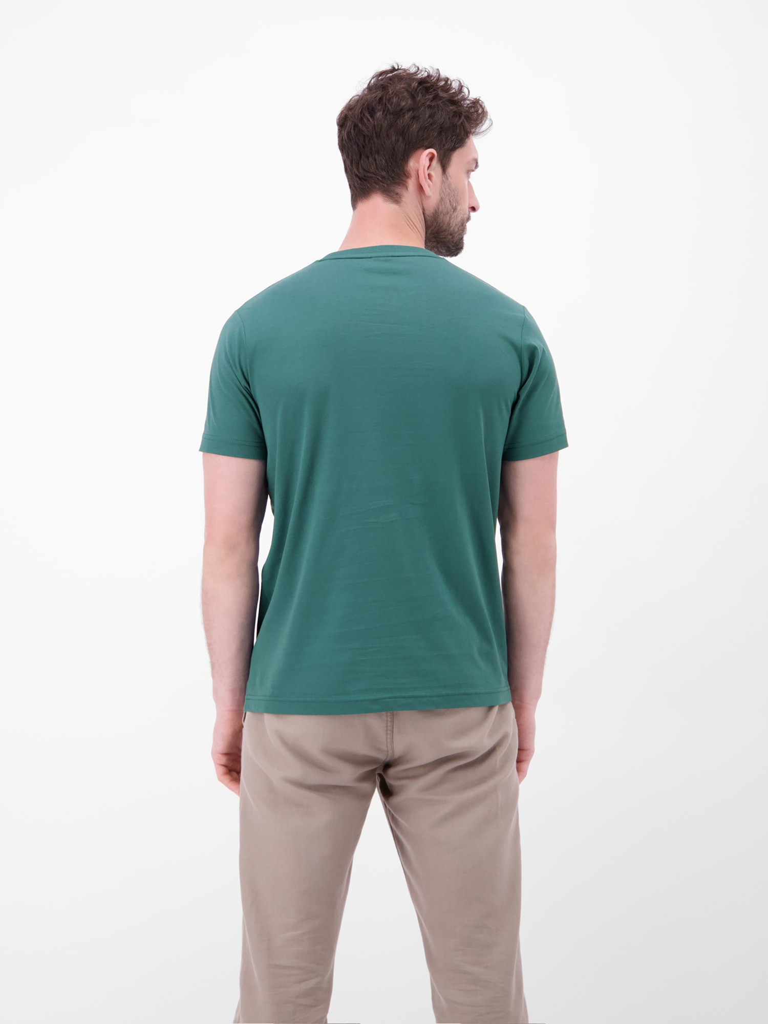 LERROS T-Shirt »T-Shirt aus Baumwolle mit Brustprint«