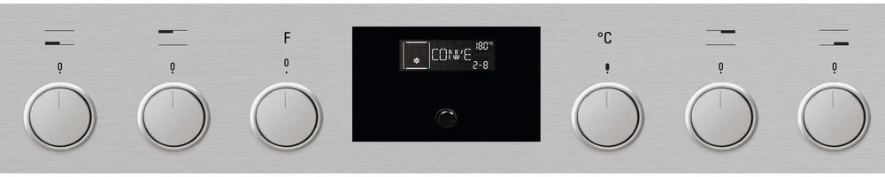 BAUKNECHT Elektro-Herd-Set »HIR4 EP8V2 PT«, mit 2-fach-Teleskopauszug, Pyrolyse-Selbstreinigung, (Set), Pyrolyse, Umluft, 2-fach-Teleskopauszug