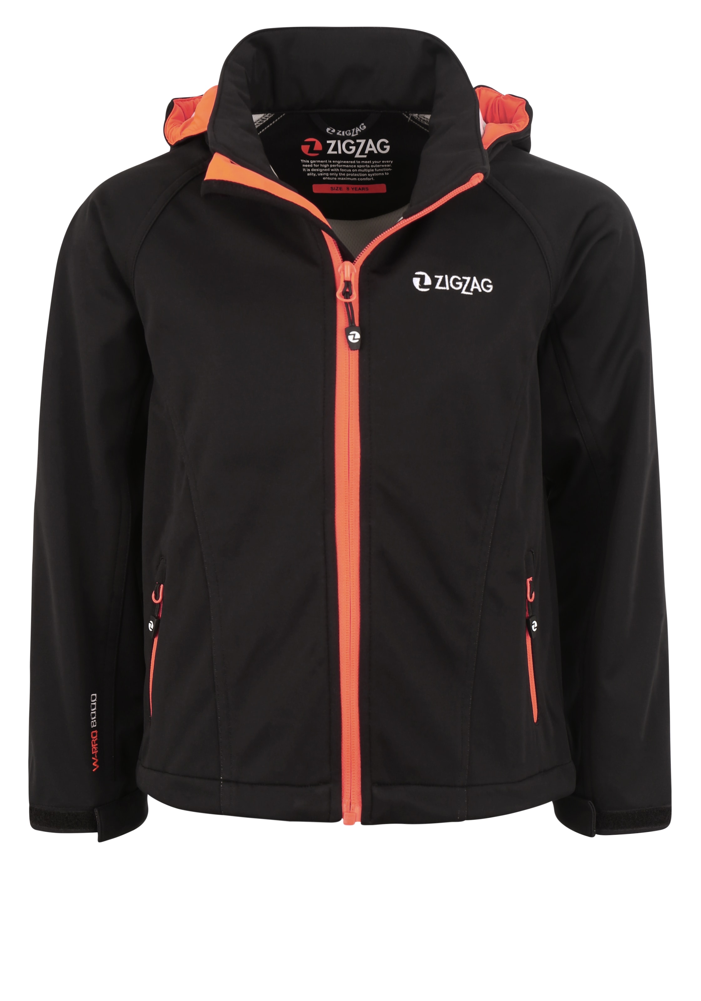 W-PRO«, Lake »Grand Eigenschaften wetterbeständigen BAUR mit ZIGZAG Softshelljacke |