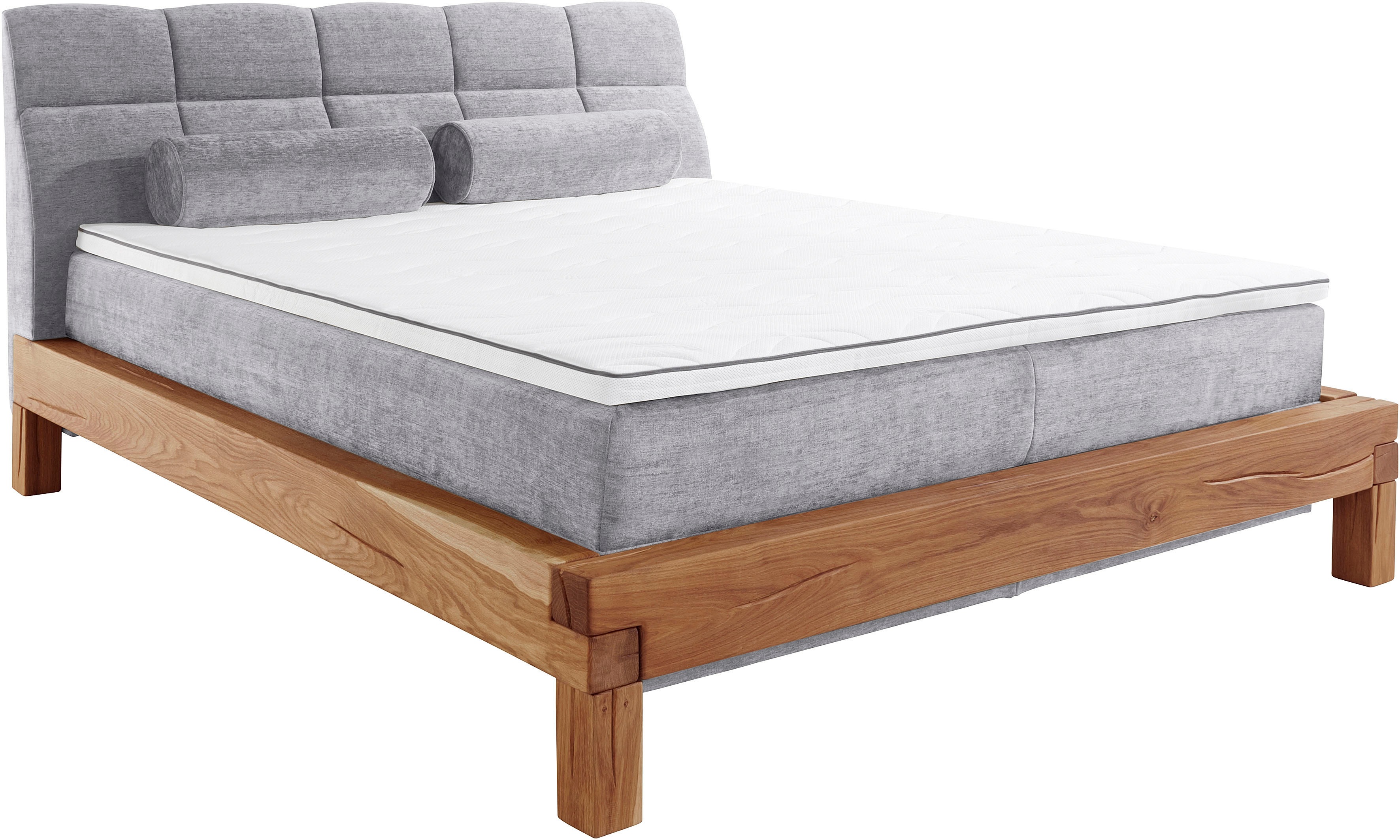 Thumbnail - Home affaire Boxspringbett "Villads", Liegefläche: 180/200 cm, Inside-Boxspring-Unterbau, recycelte Stoffe