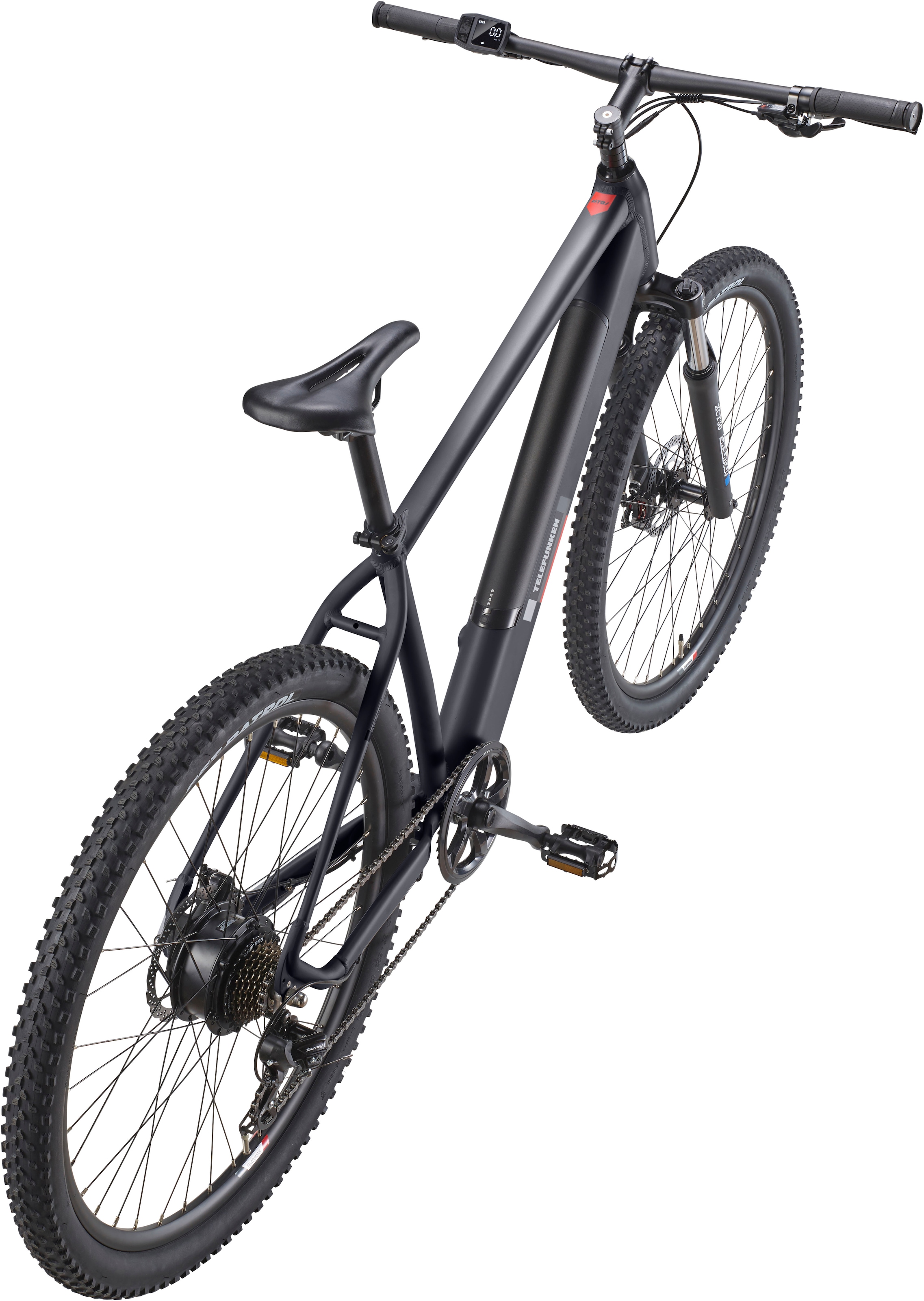 Telefunken E-Bike »Aufsteiger M921«, 7 Gang, Shimano, Heckmotor 250 W, (29 Zoll, Scheibenbremsen), Pedelec, Elektrofahrrad für Damen u. Herren, MTB, Mountainbike