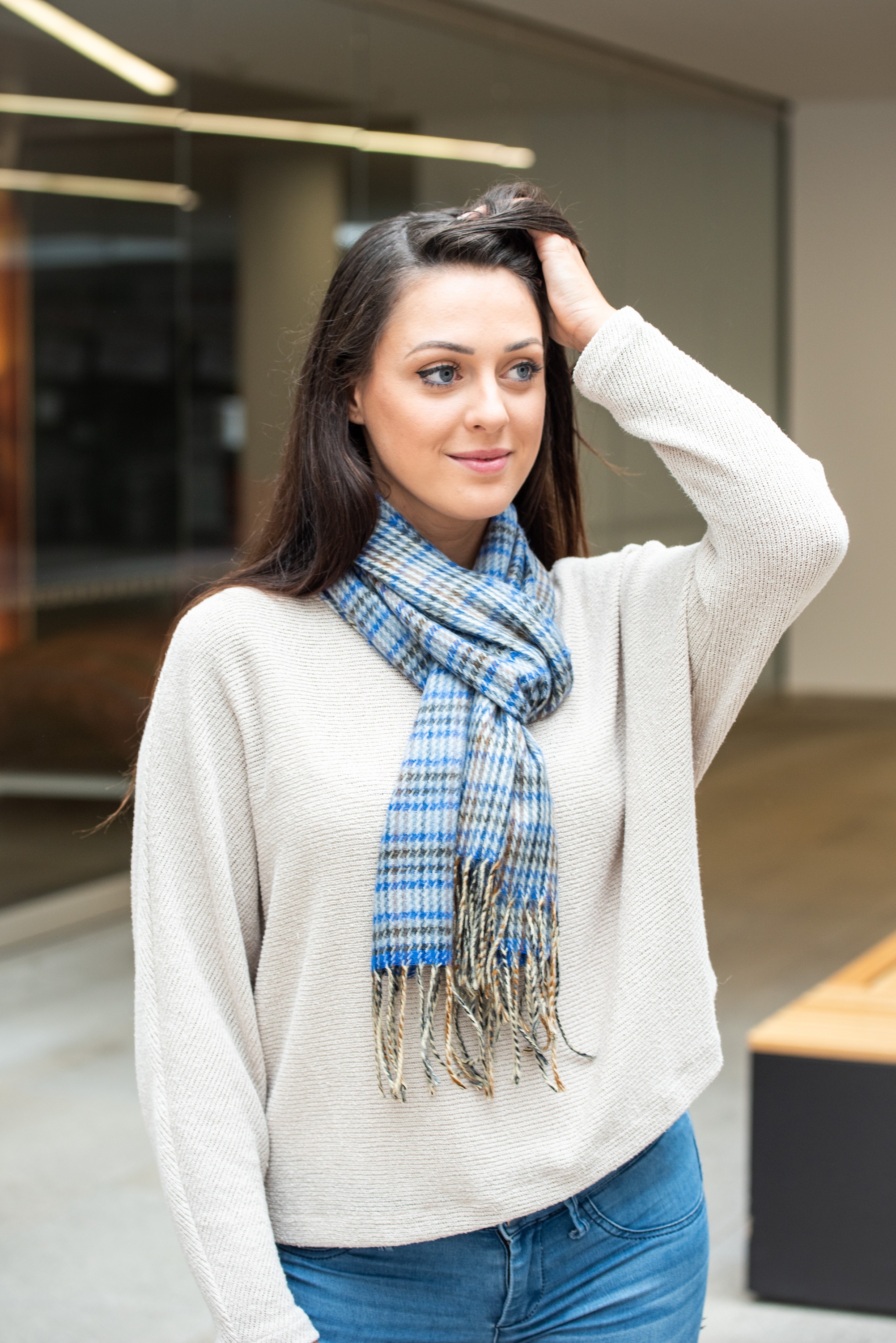 COLLEZIONE ALESSANDRO Wollschal "Mailand", 1 Stk. elegant gemustert, Made i günstig online kaufen