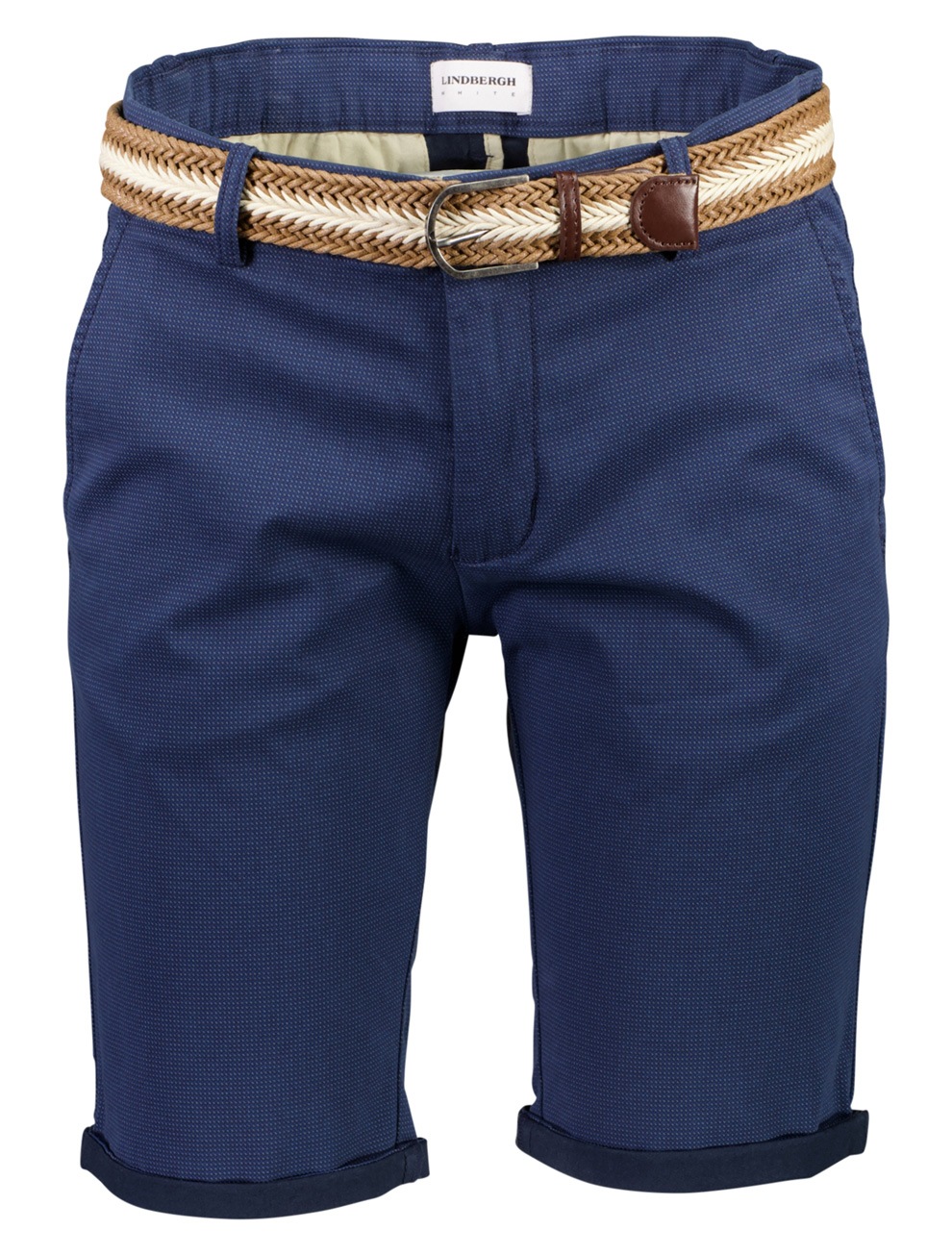 LINDBERGH Chinoshorts, (2 tlg.), mit Gürtel