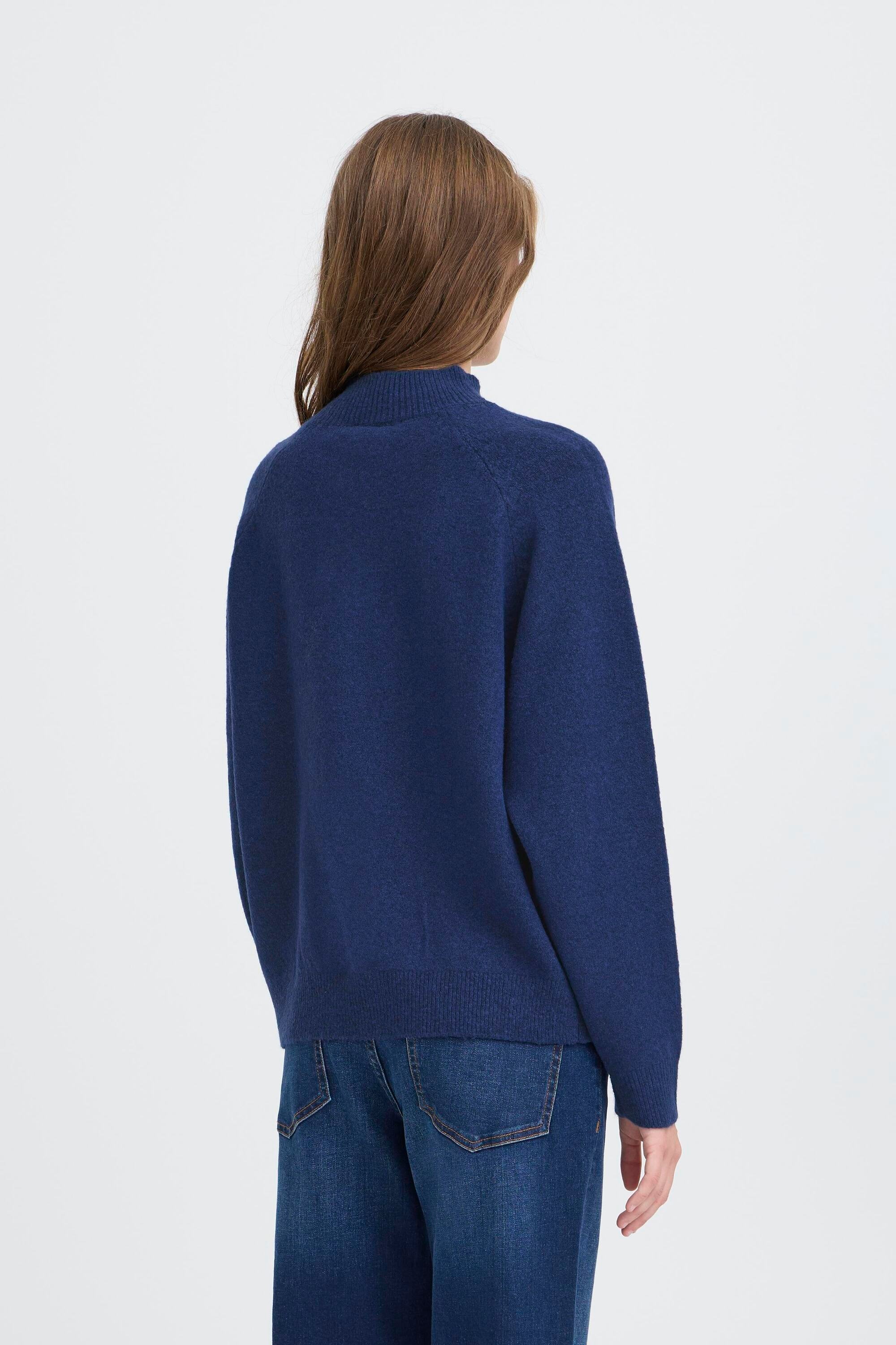 Ichi Strickpullover »Langarm IHDASILA«
